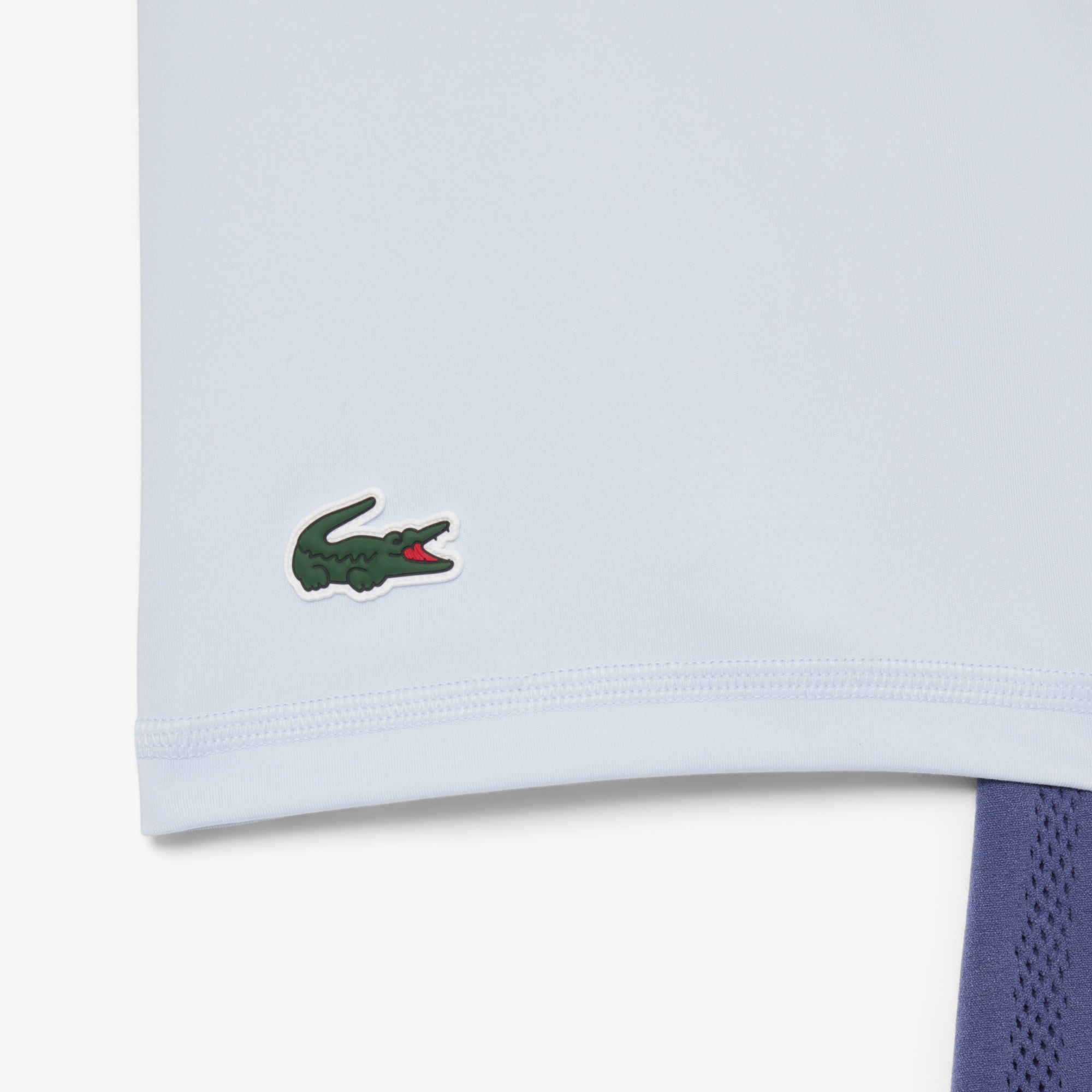 Lacoste Kadın Kolsuz V Yaka Lacivert Elbise