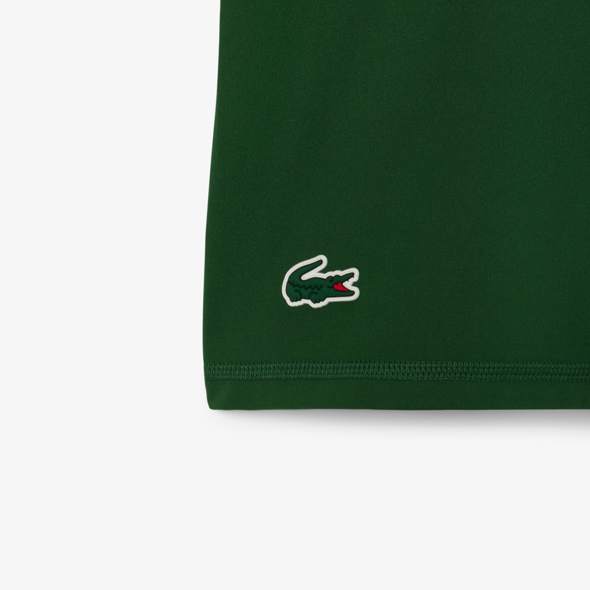 Lacoste Kadın Kolsuz V Yaka Beyaz Elbise