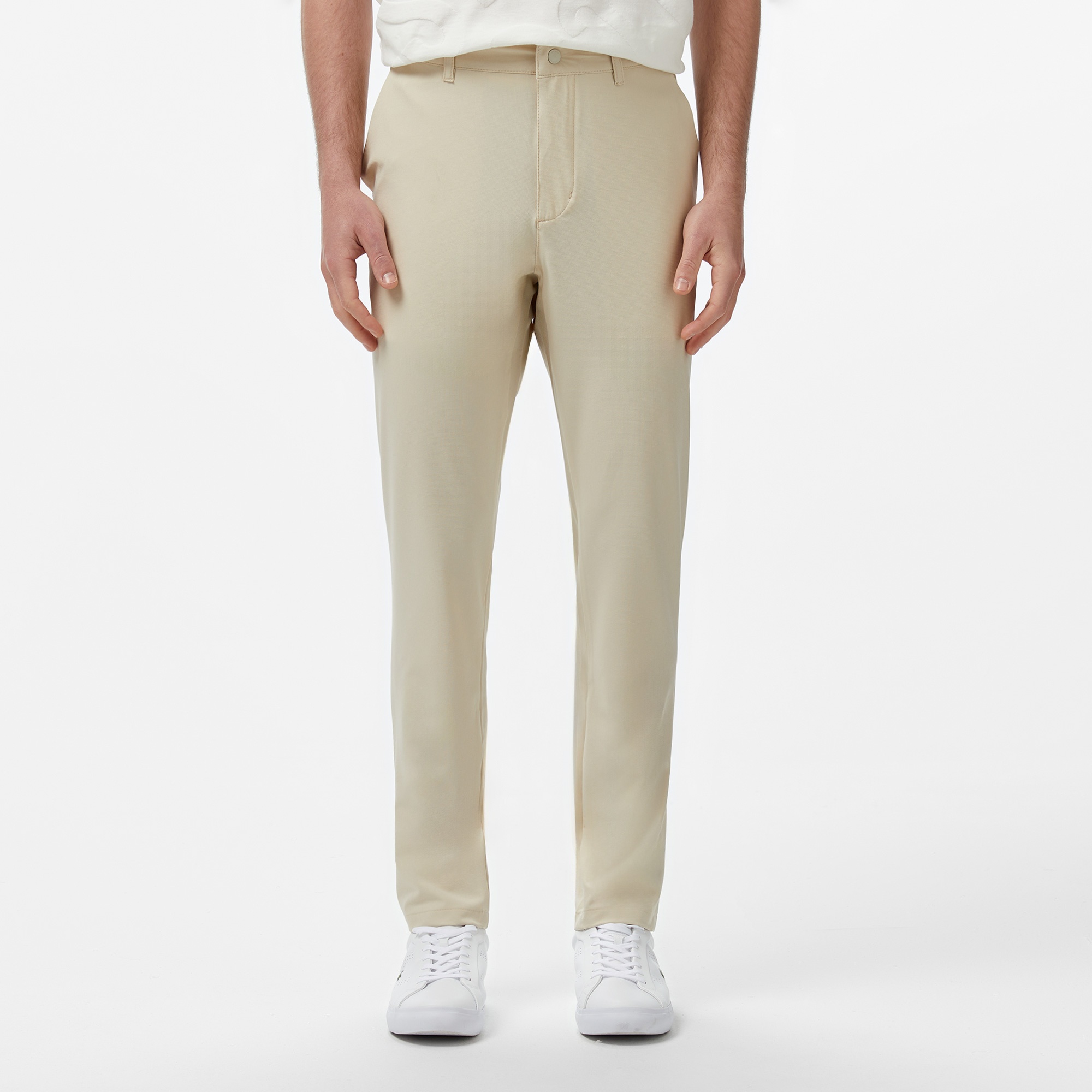 Lacoste Erkek Tapred Fit Bej Pantolon