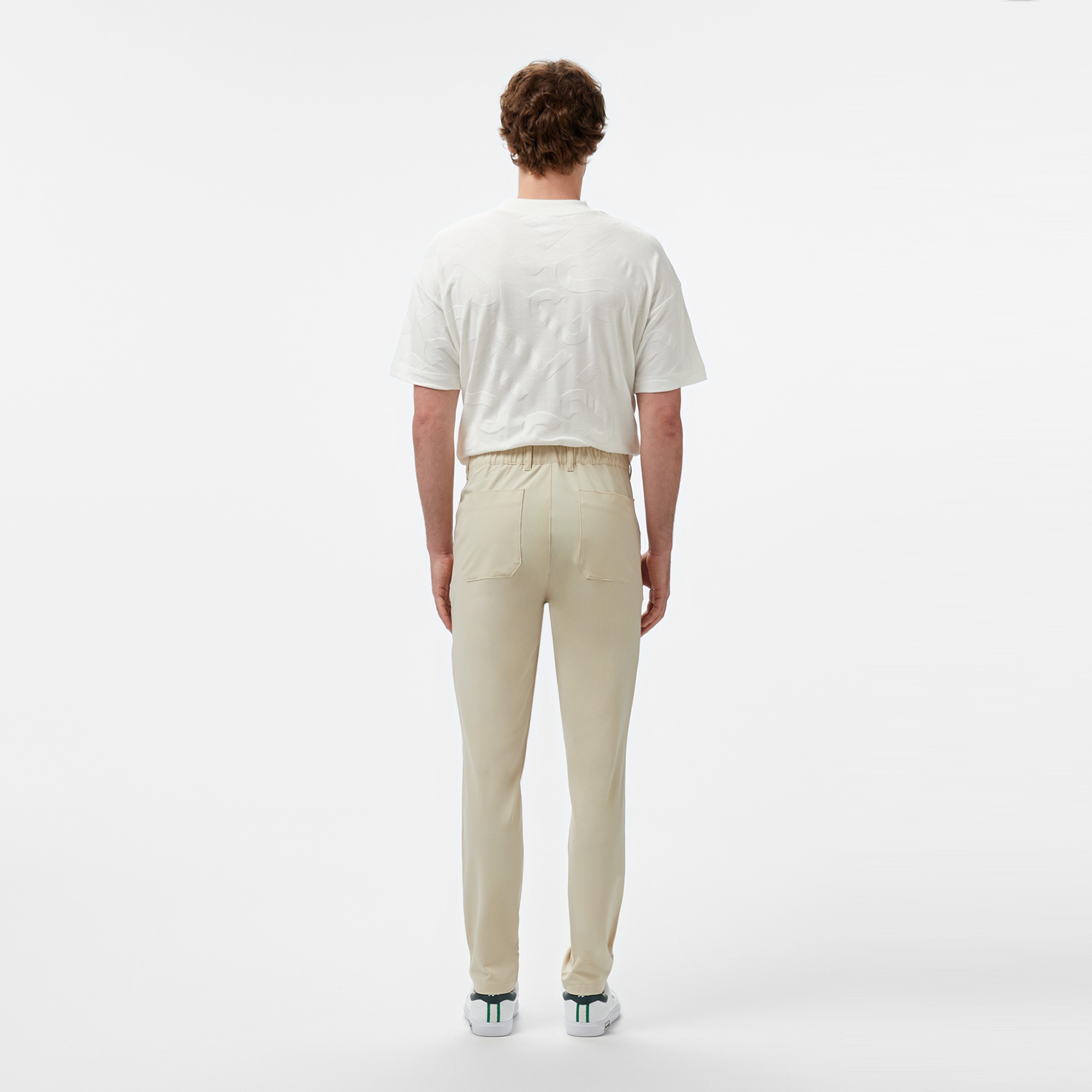 Lacoste Erkek Tapred Fit Bej Pantolon