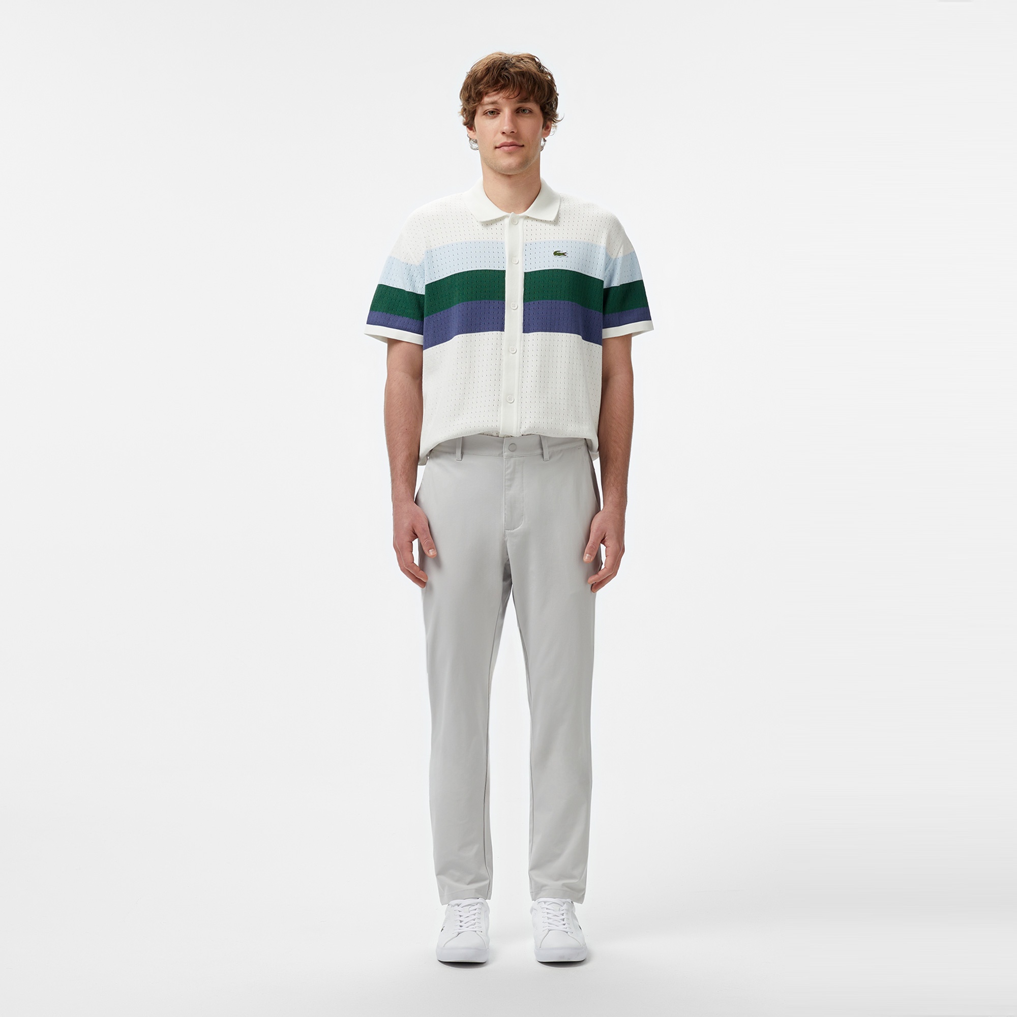 Lacoste Erkek Gri Pantolon