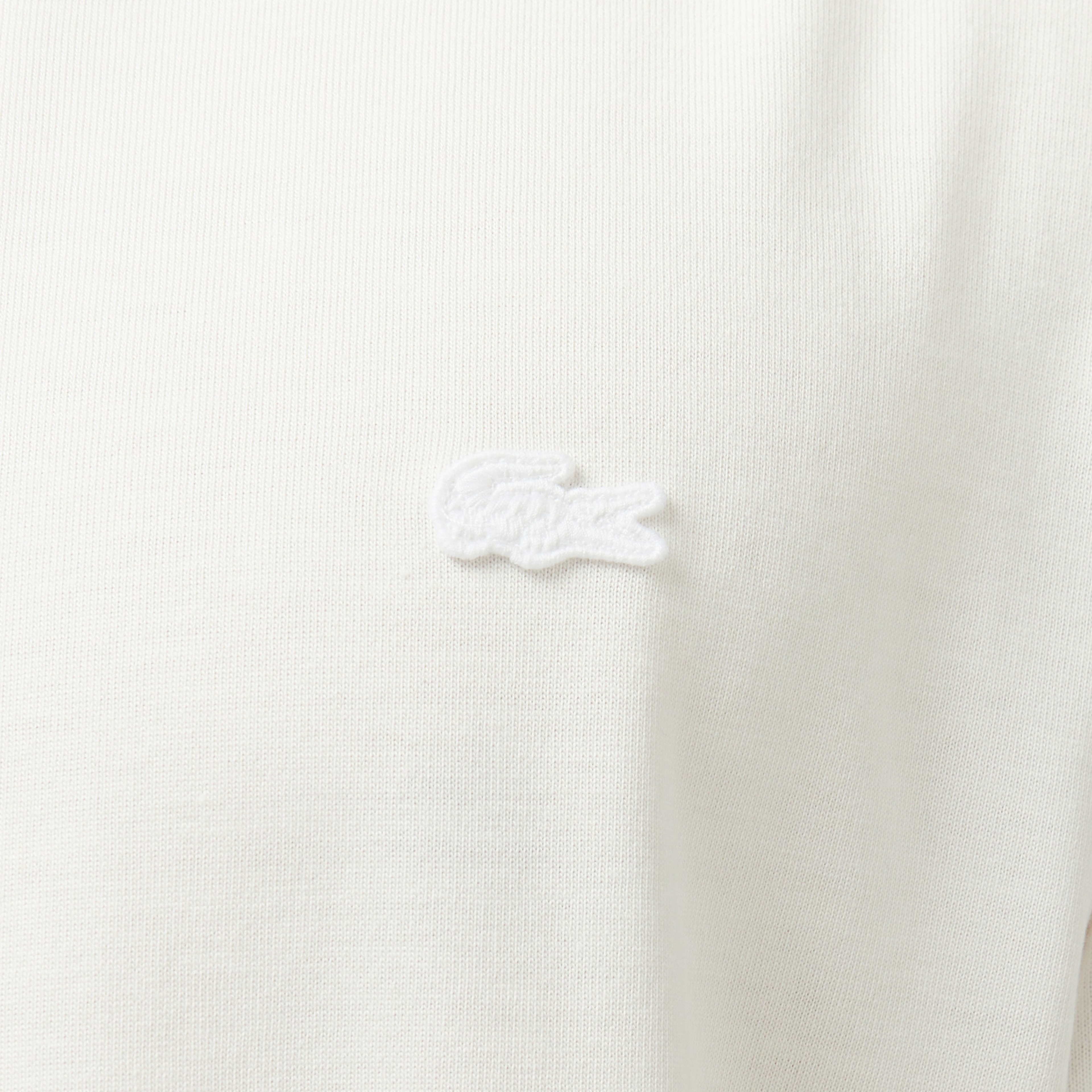 Erkek Relaxed Fit Bisiklet Yaka Beyaz T-Shirt Erkek Relaxed Fit Bisiklet Yaka Beyaz T-Shirt