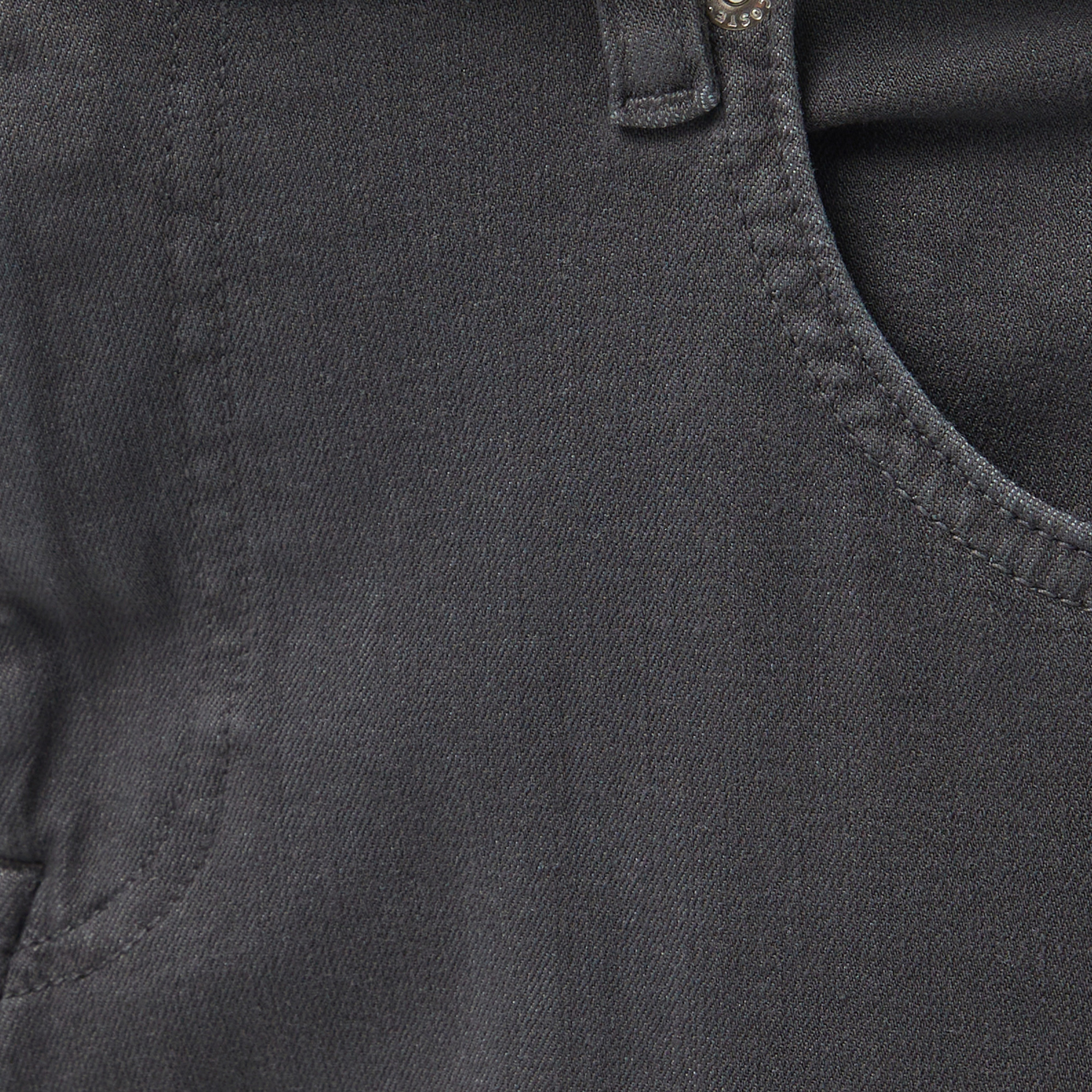 Erkek Slim Fit Gri Jean Pantolon