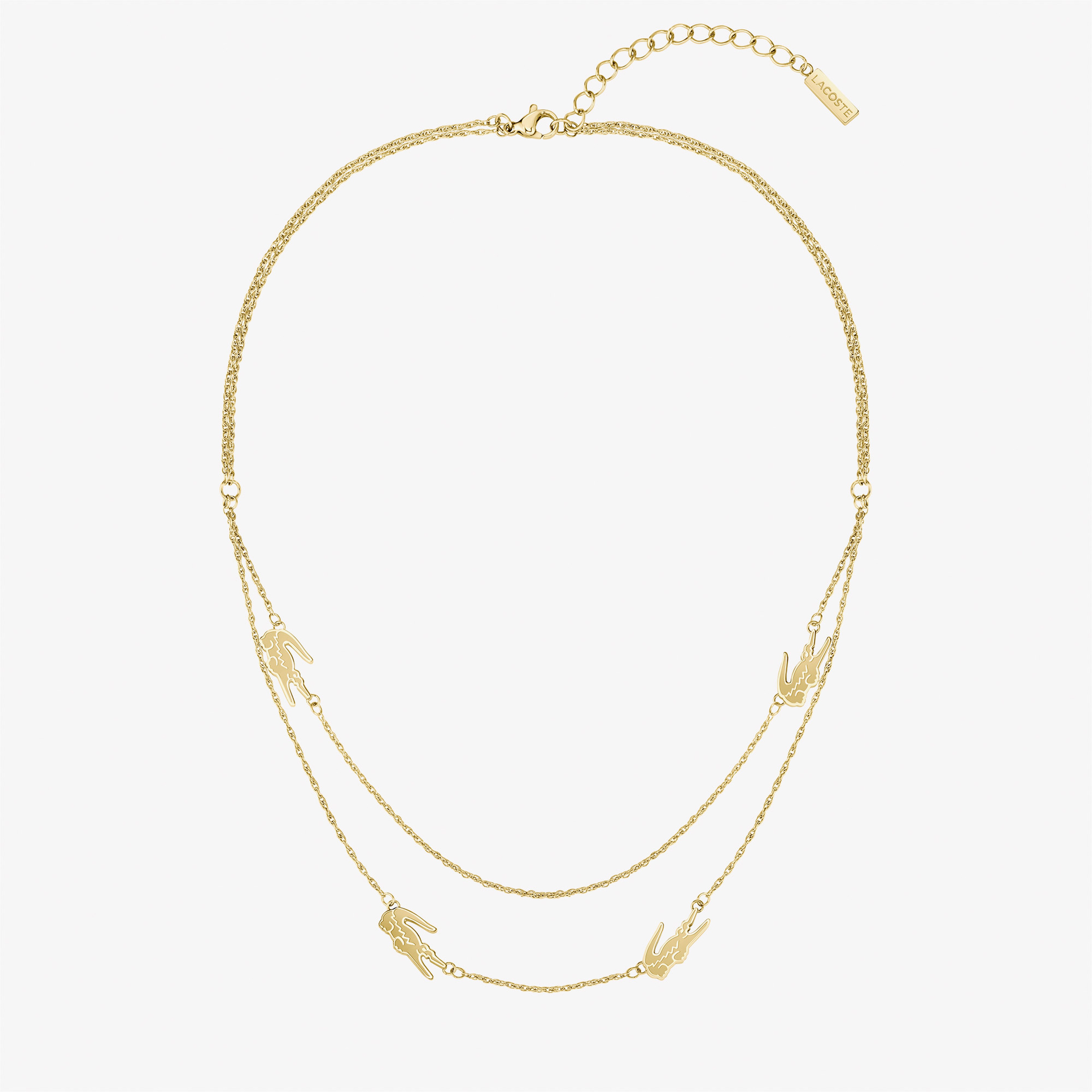 Crocodile Kadın Sarı Kolye