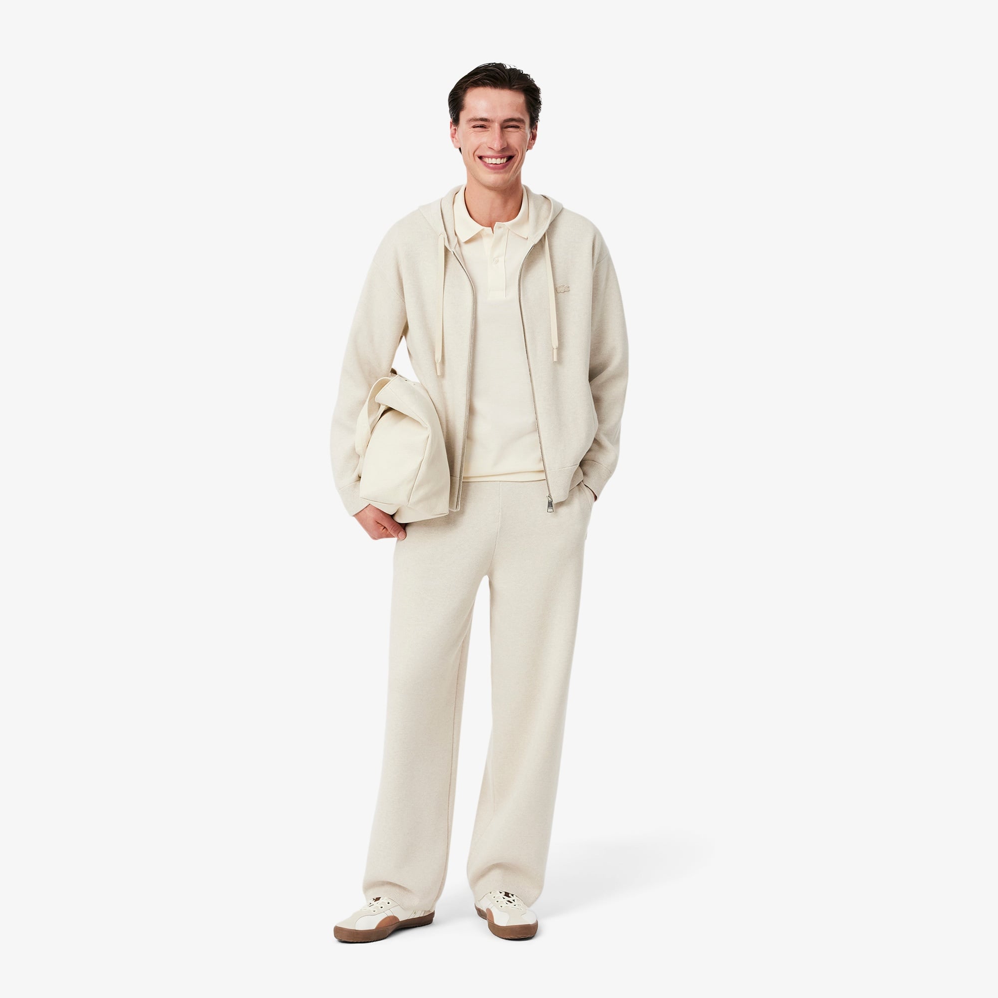 Lacoste L.12.12 Erkek Slim Fit Bej Polo