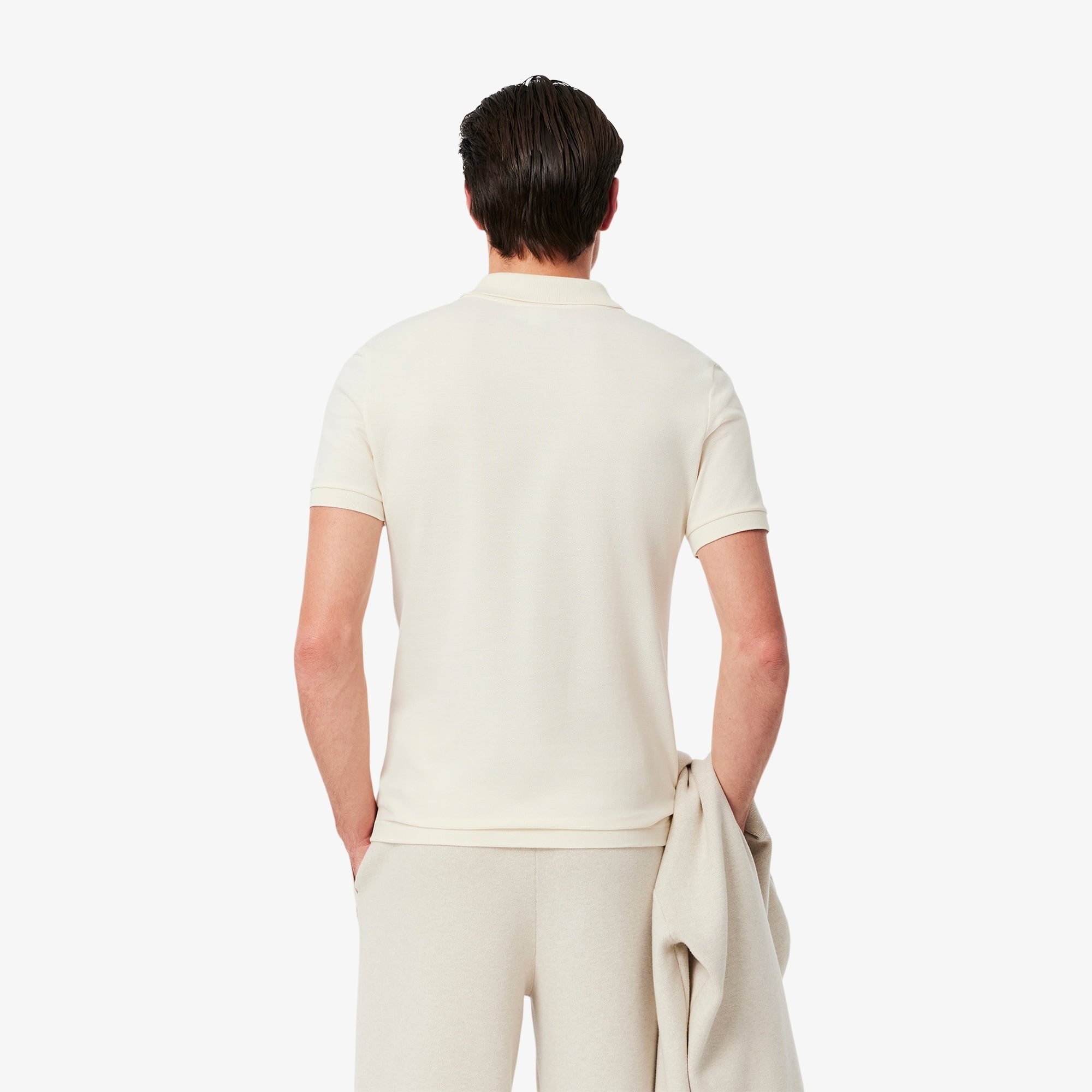 Lacoste L.12.12 Erkek Slim Fit Bej Polo