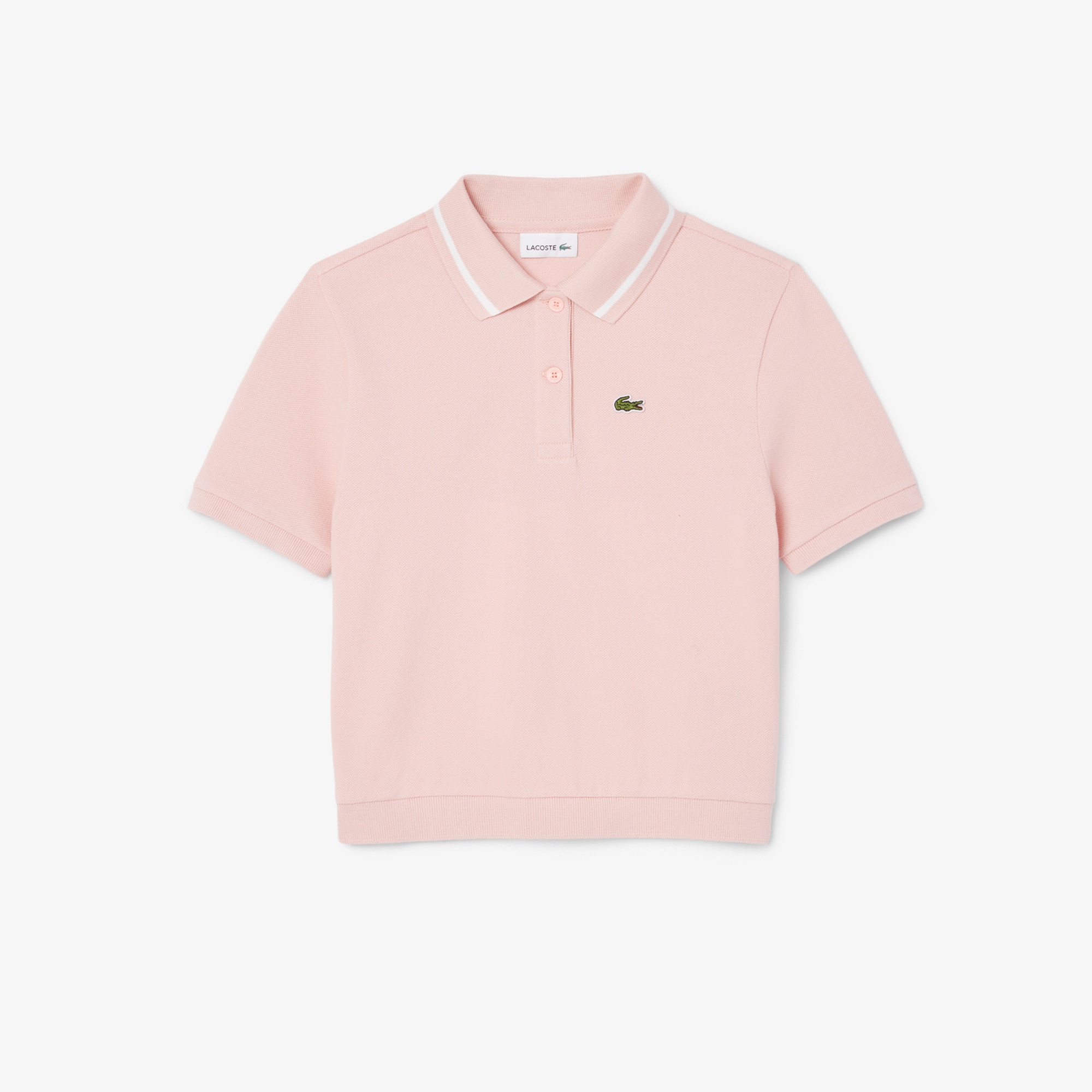 Lacoste Kız Çocuk Pembe Polo