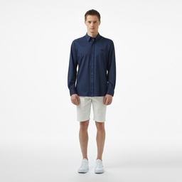 Erkek Slim Fit Lacivert Gömlek Lacivert