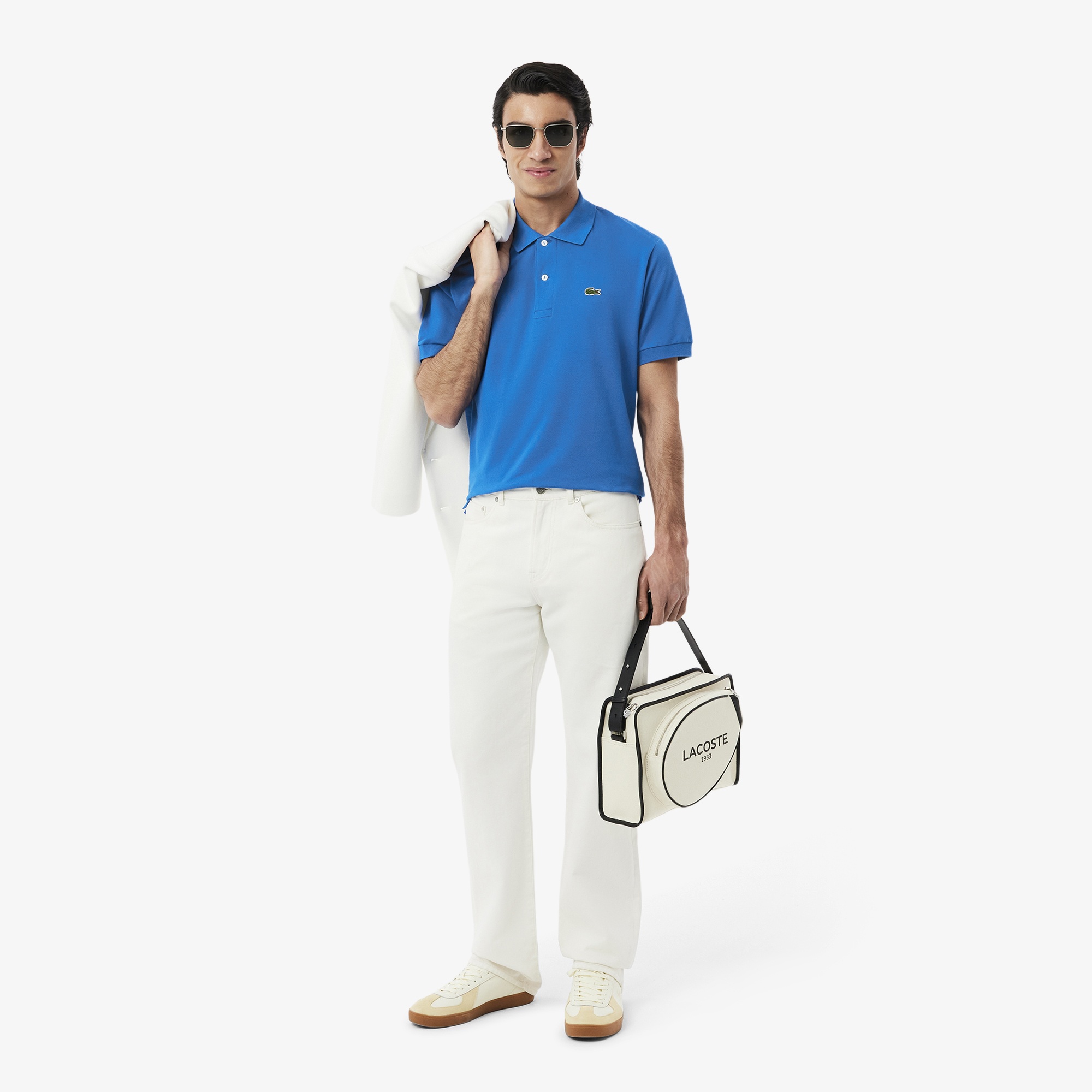 Lacoste L.12.12 Light Erkek Classic Fit Mavi Polo