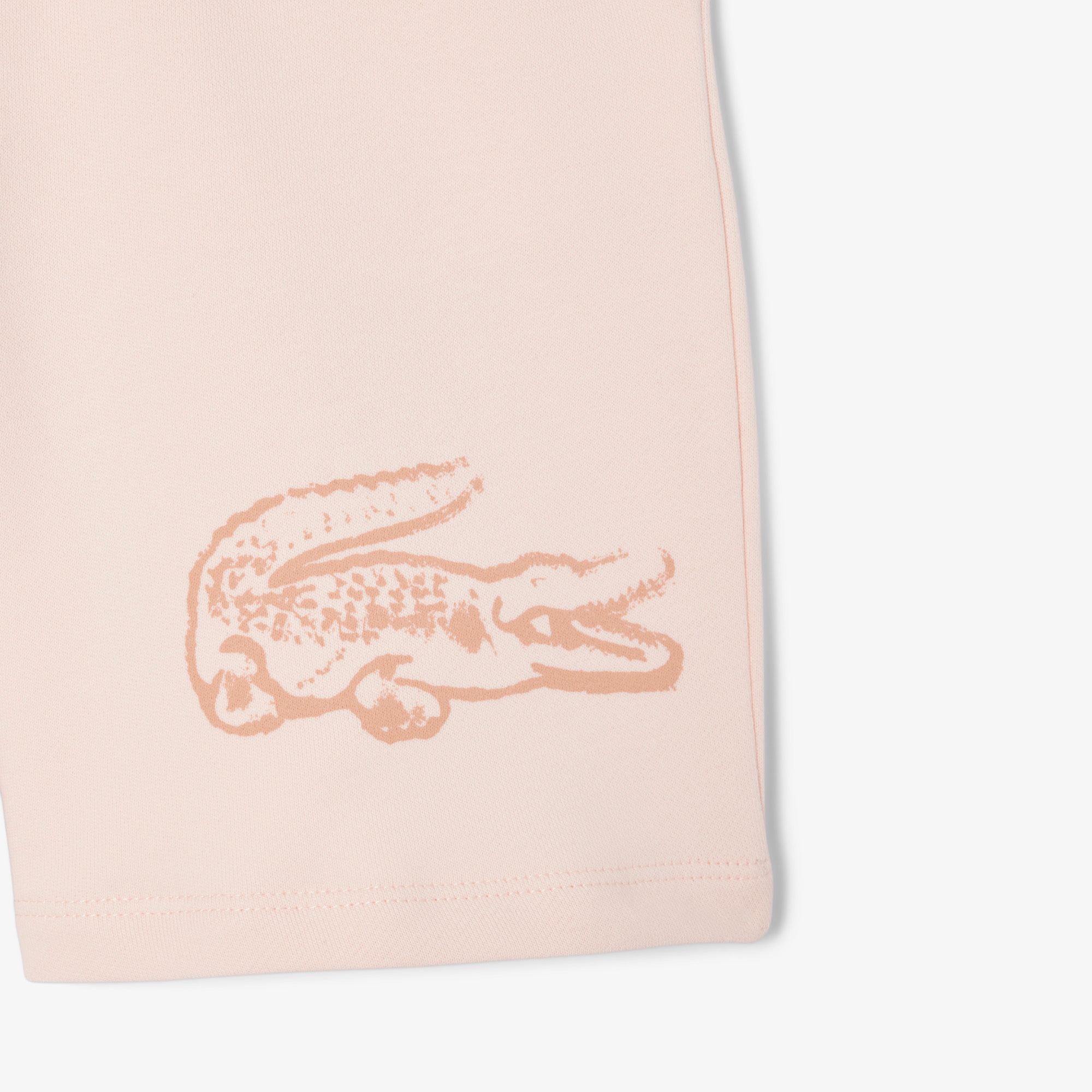 Lacoste Erkek Çocuk Baskılı Açık Pembe Şort görsel 3