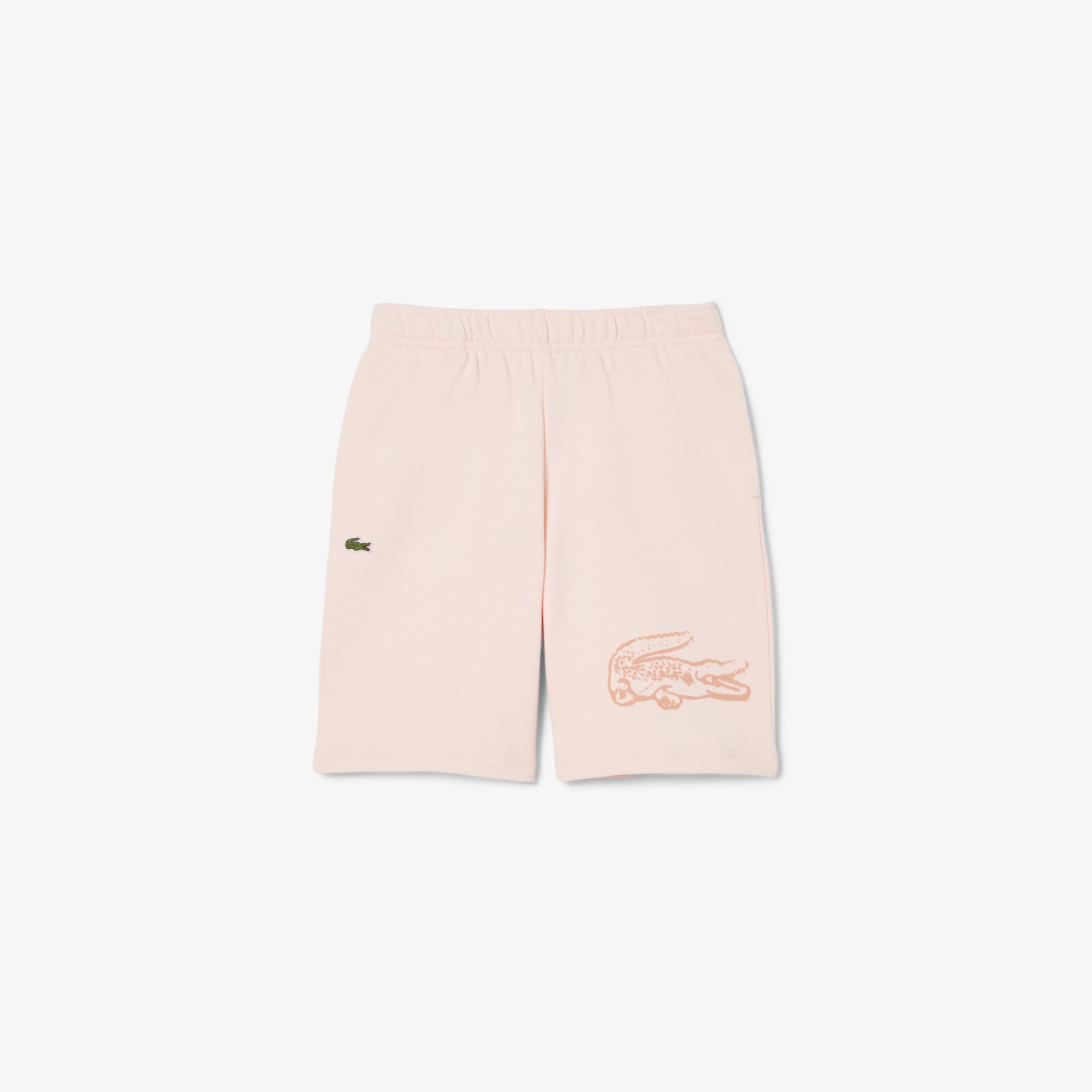 Lacoste Erkek Çocuk Baskılı Açık Pembe Şort