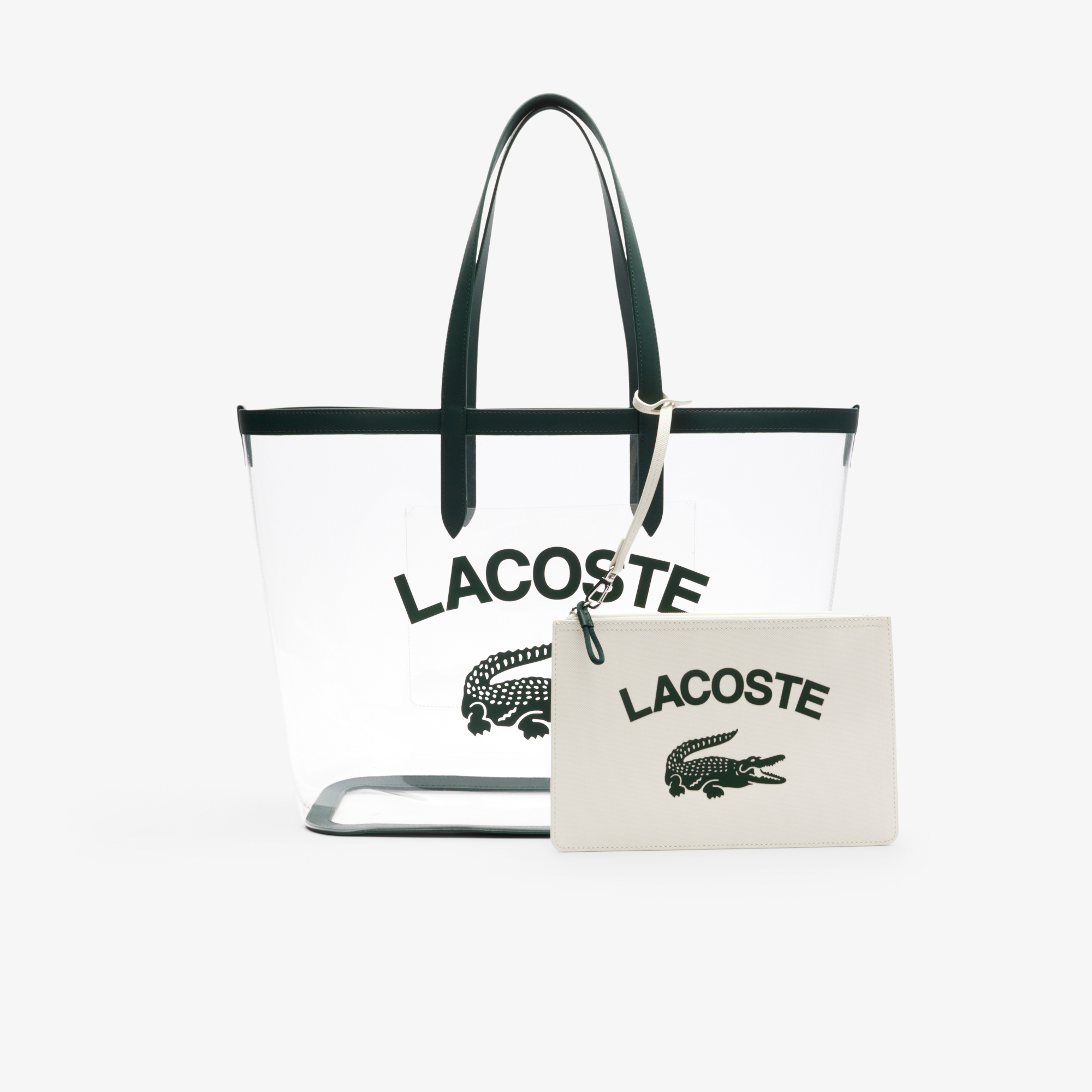 Lacoste Anna Kadın Baskılı Beyaz Omuz Çantası