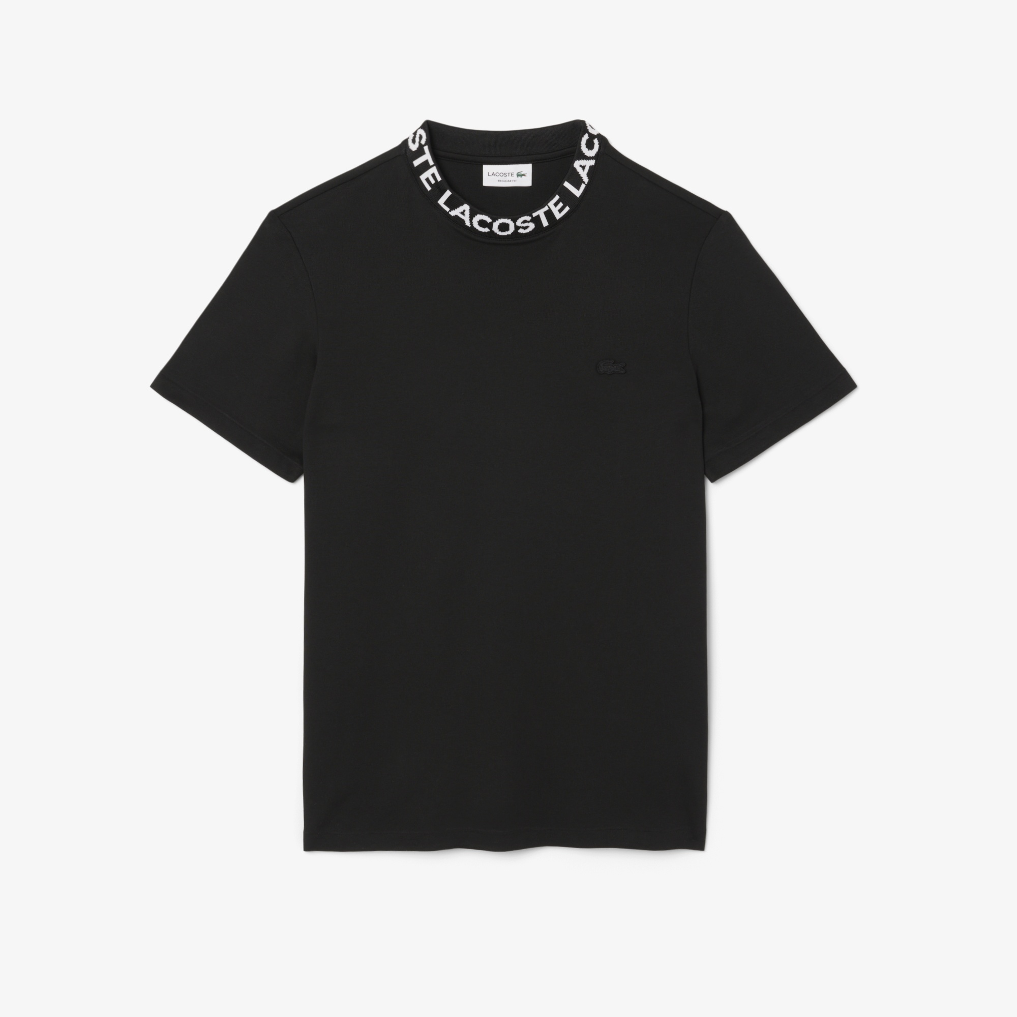 Erkek Regular Fit Bisiklet Yaka Siyah T-Shirt