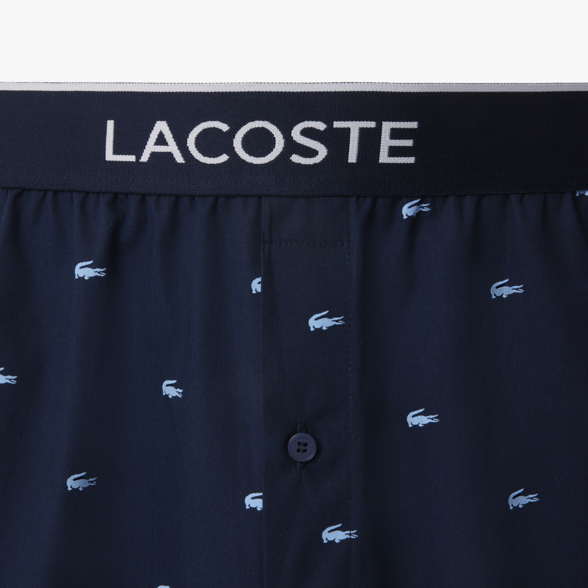 Lacoste Erkek Baskılı 3'lü Renkli Boxer