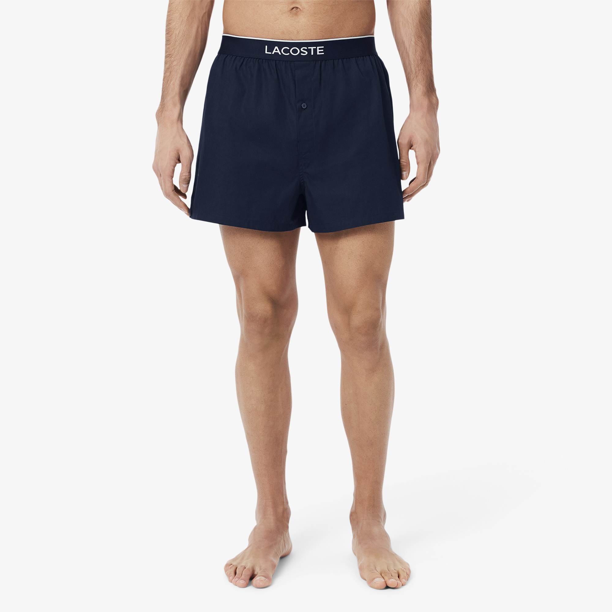 Lacoste Erkek Baskılı 3'lü Renkli Boxer
