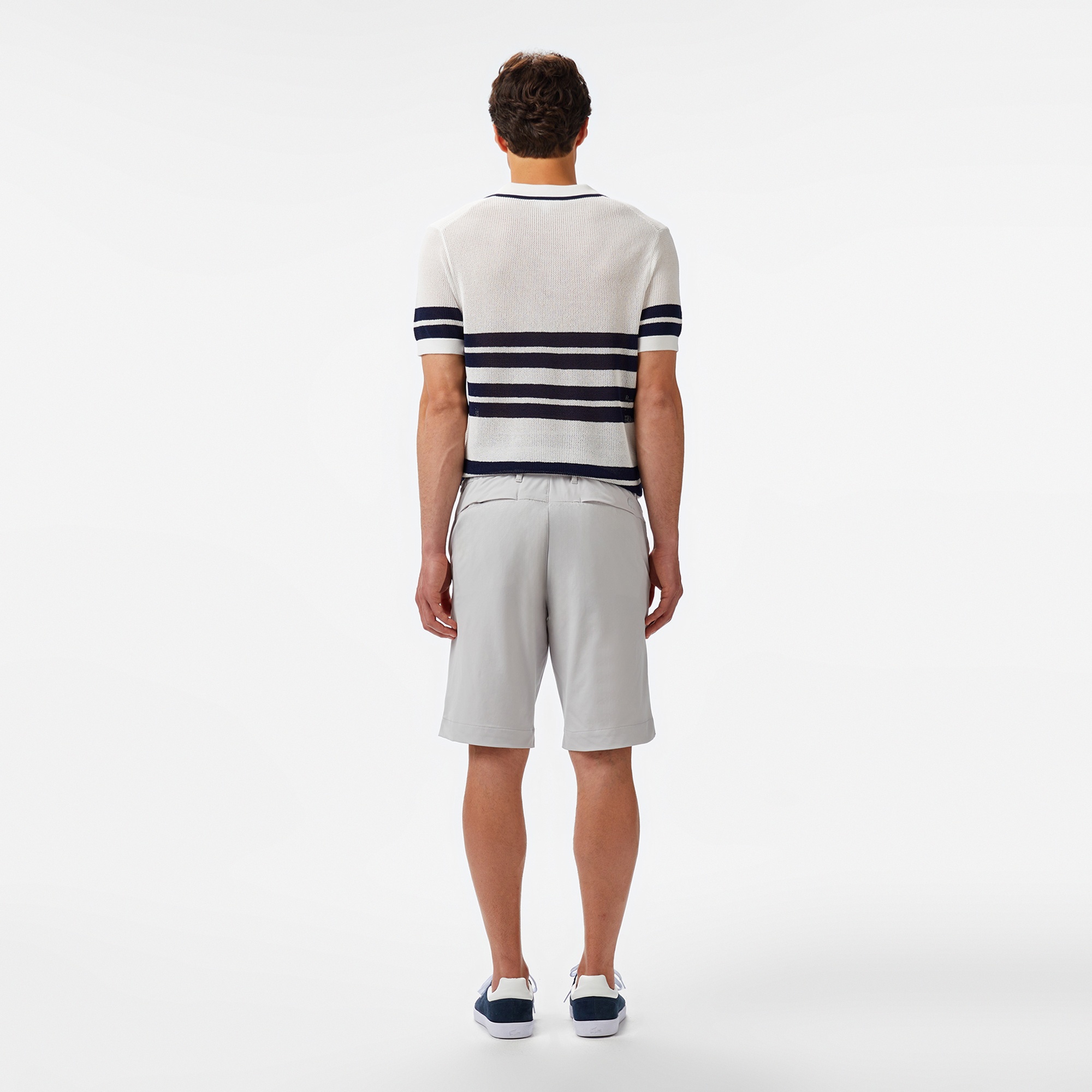 Lacoste Erkek Gri Bermuda Şort