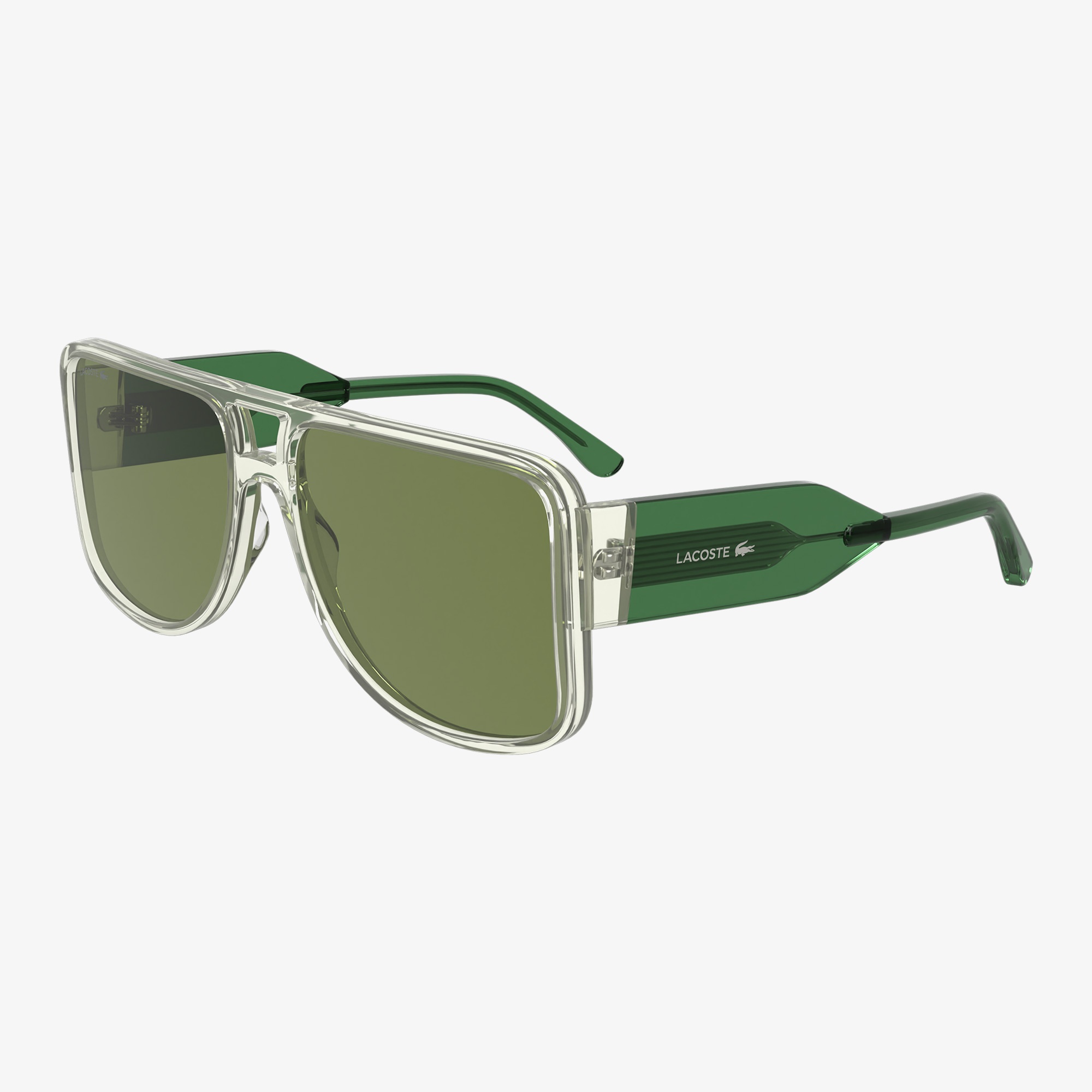 Lacoste Unisex Yeşil Güneş Gözlüğü