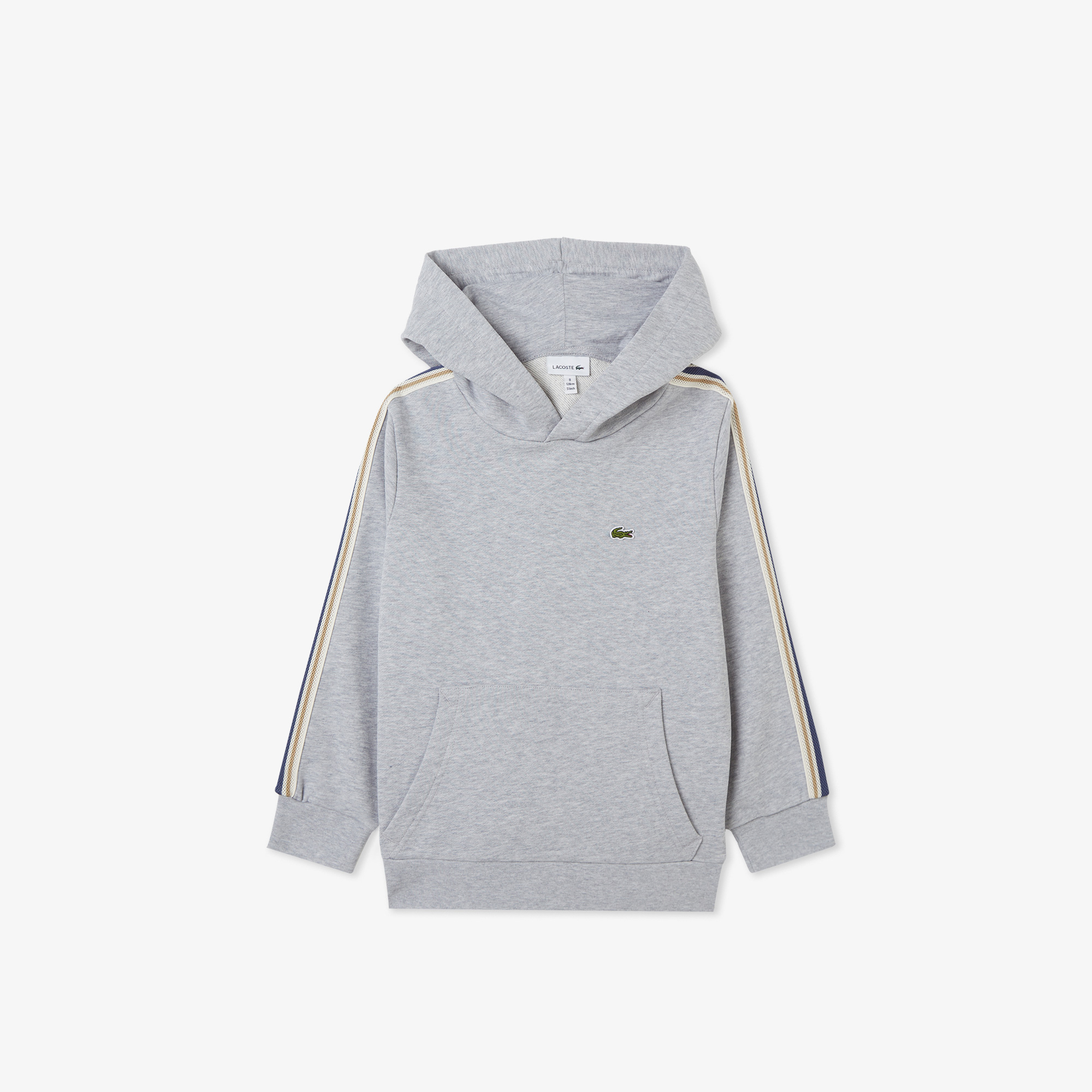 Lacoste Çocuk Kapüşonlu Gri Sweatshirt