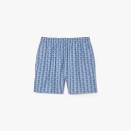 Lacoste Erkek Monogram Mavi Mayo Mavi