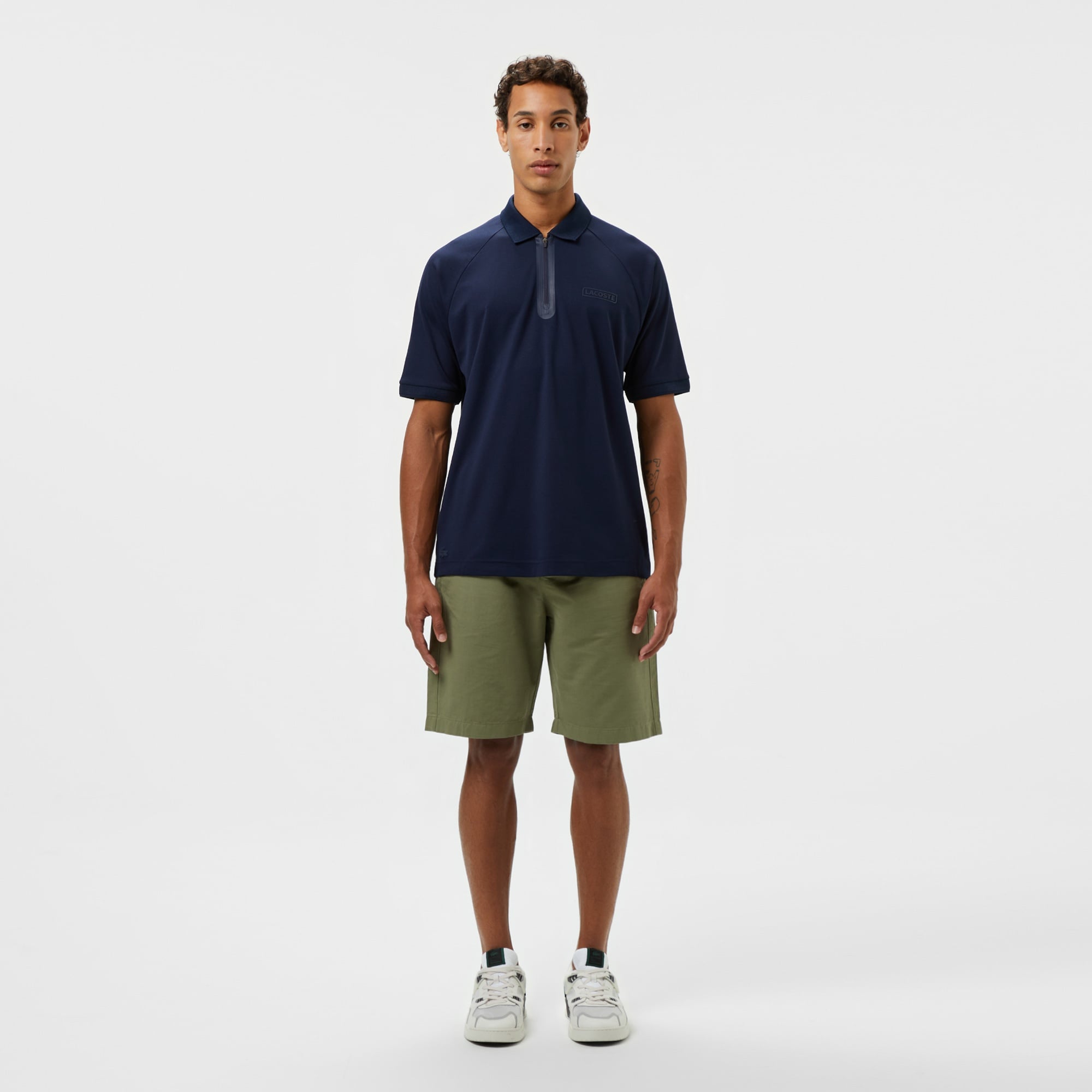 Lacoste Erkek Relaxed Fit Haki Bermuda Şort