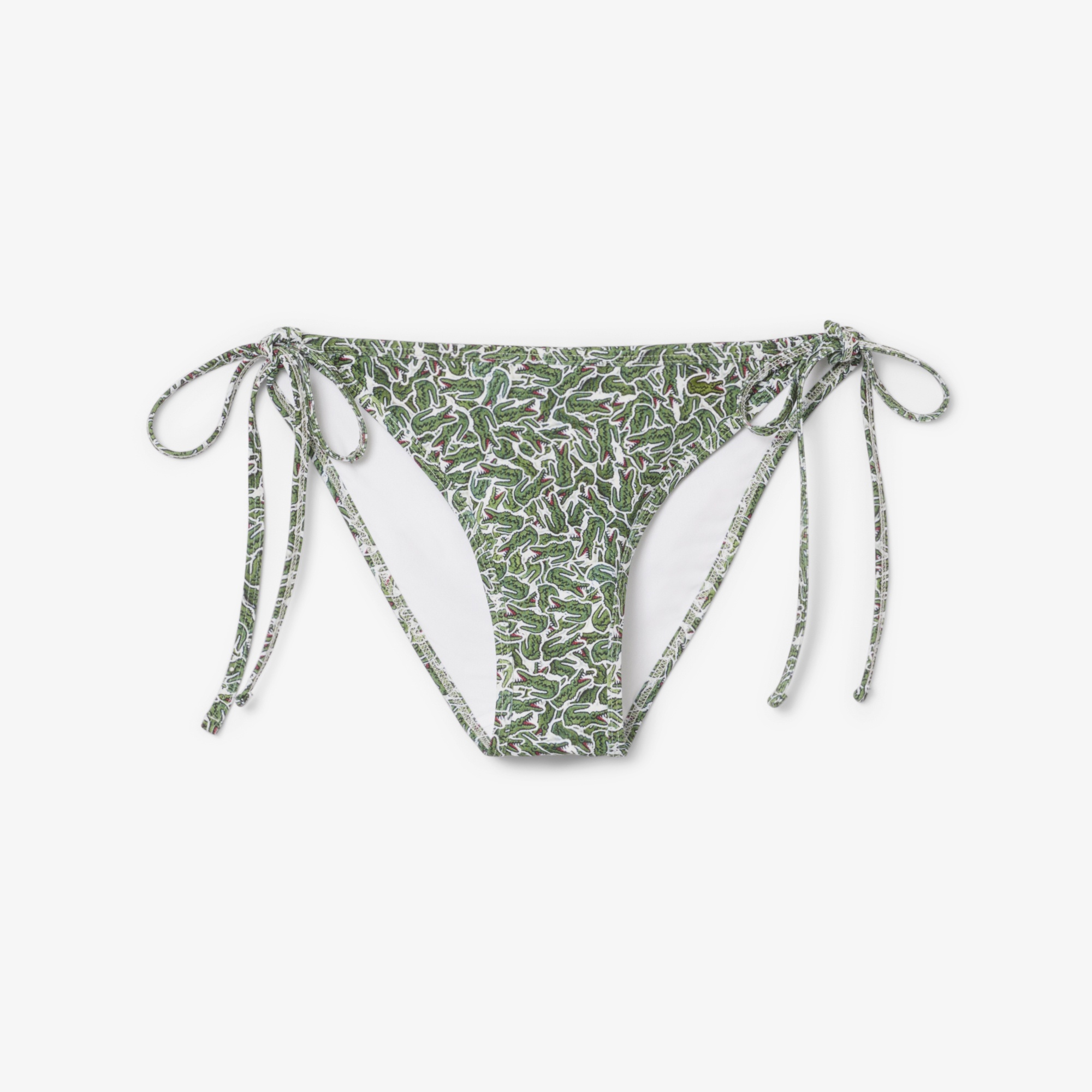 Lacoste Kadın Baskılı Yeşil Bikini Altı