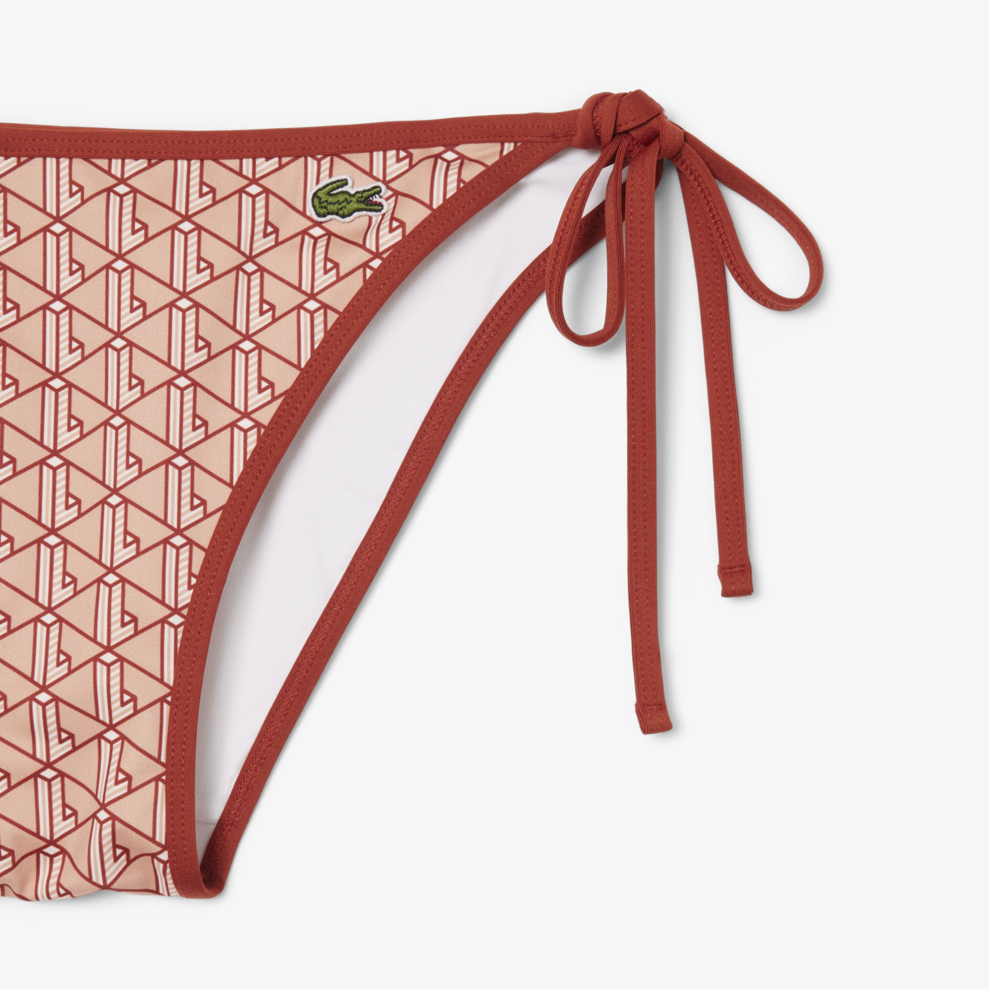 Lacoste Kadın Monogram Kırmızı Bikini Altı