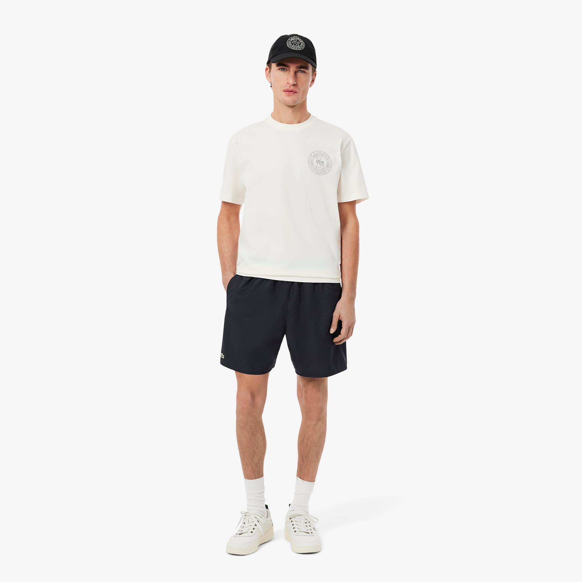 Lacoste Erkek Siyah Deniz Şortu