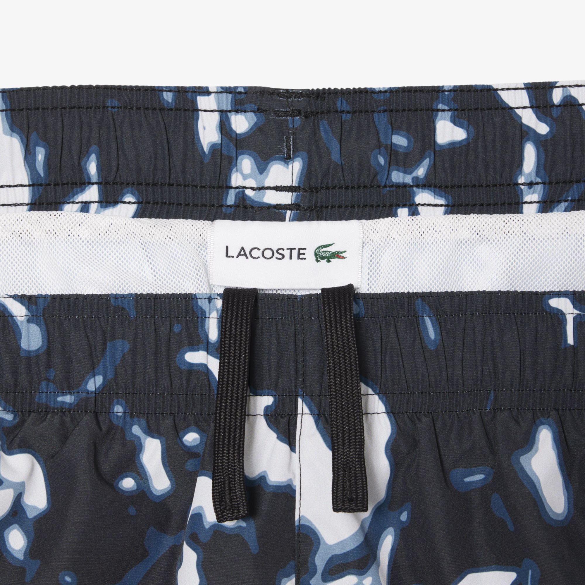 Lacoste Erkek Desenli Lacivert Mayo