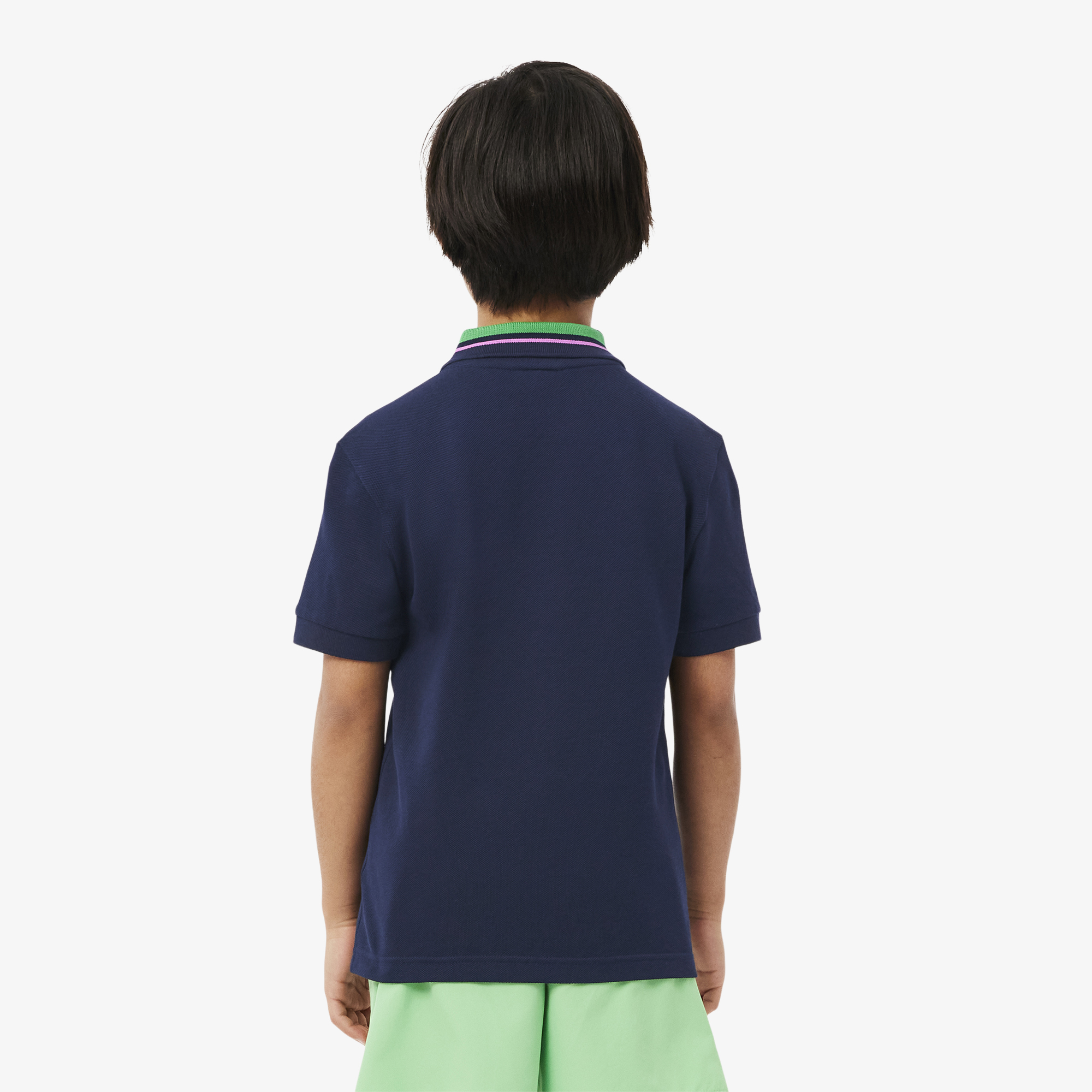 Lacoste Çocuk Lacivert Polo görsel 3