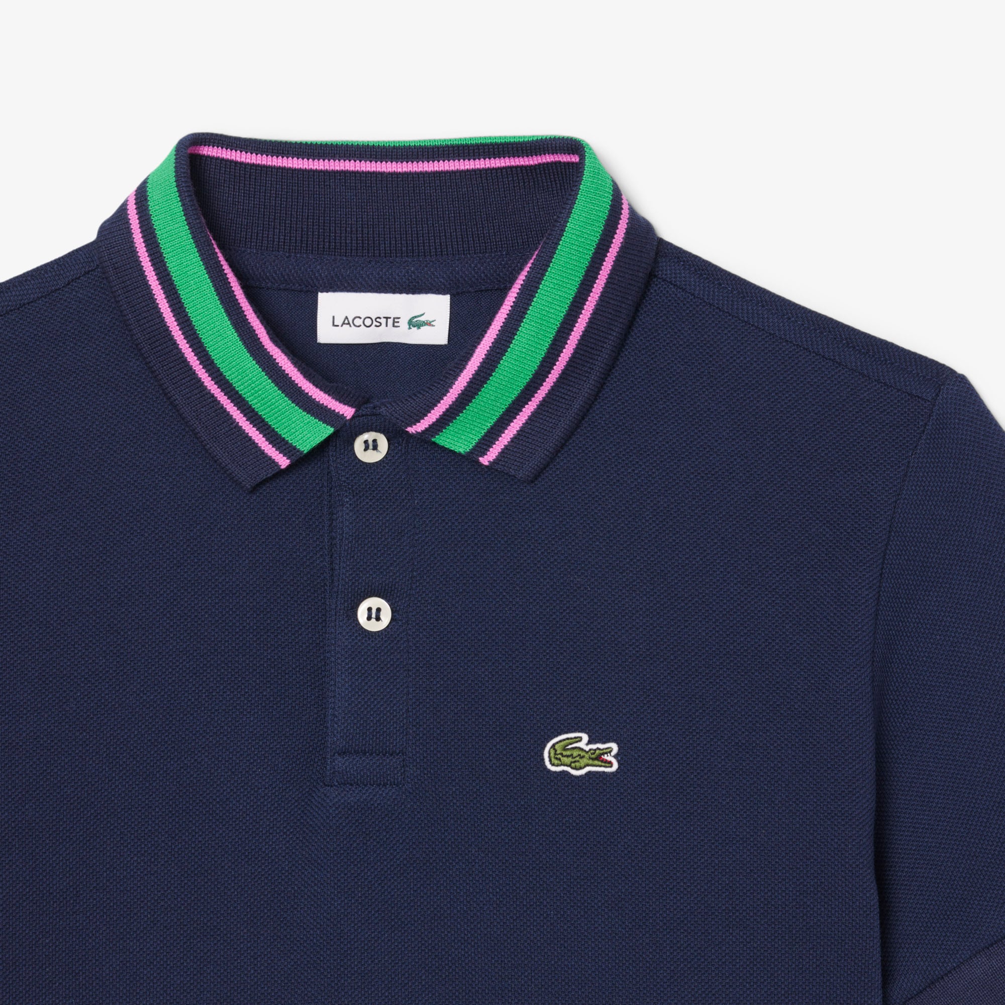 Lacoste Çocuk Lacivert Polo görsel 6