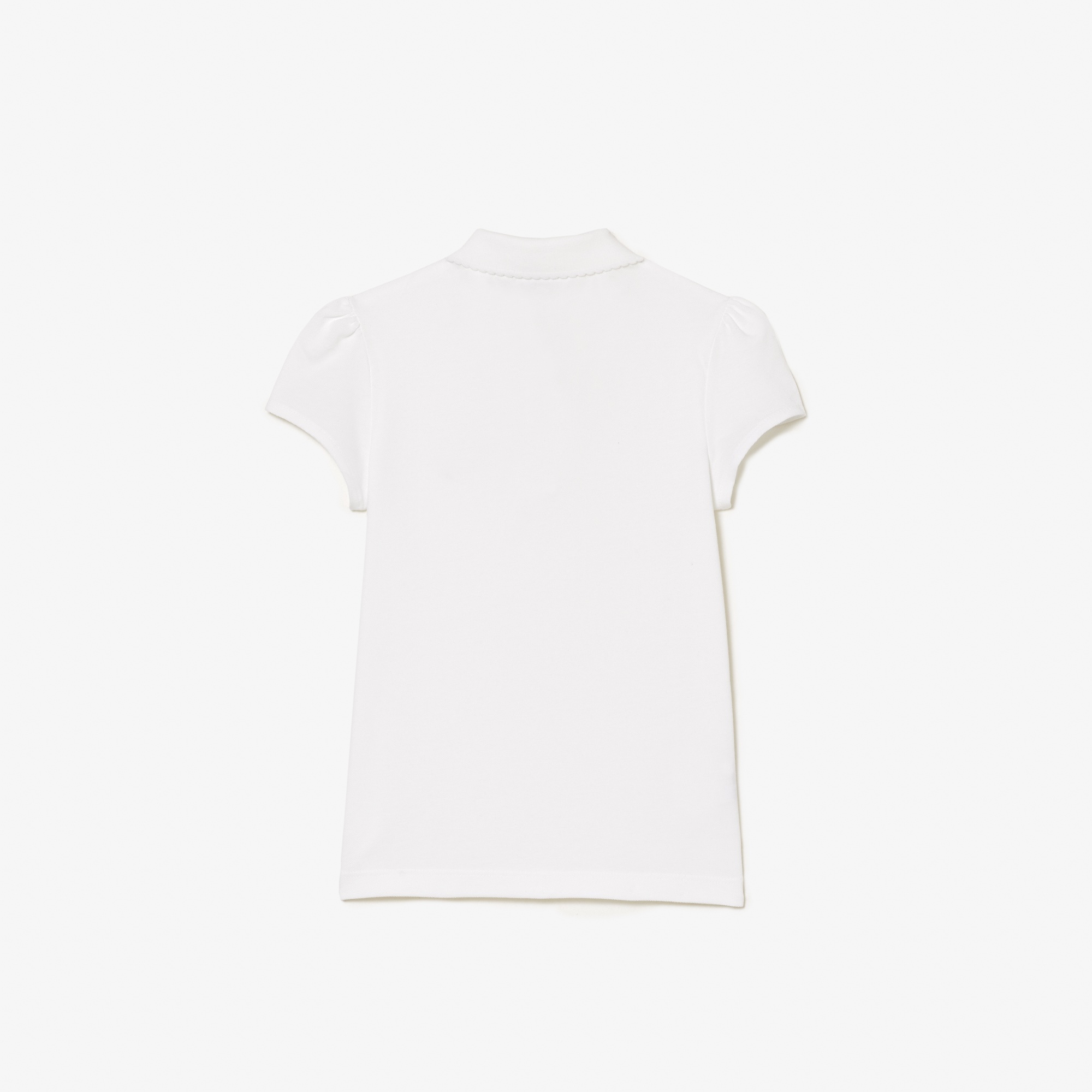 Lacoste Kız Çocuk Beyaz Polo