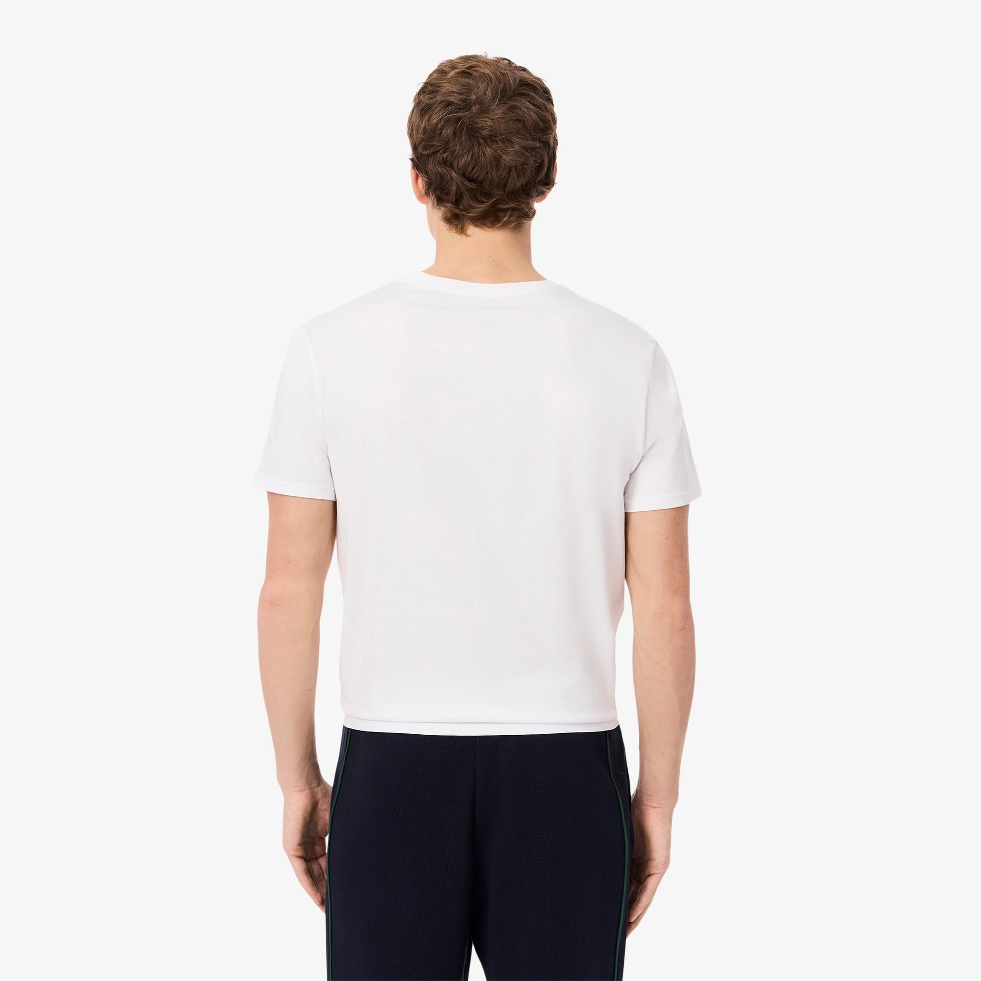 Erkek Regular Fit 3'lü Beyaz Pijama Üstü