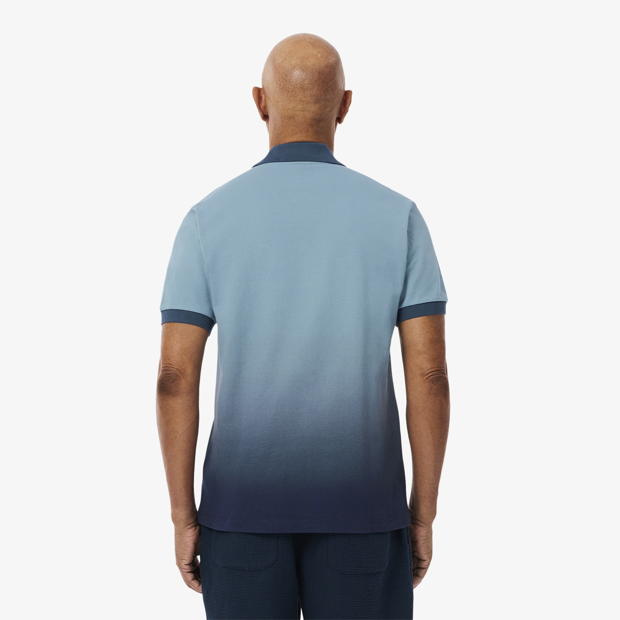 Lacoste Erkek Classic Fit Renk Bloklu Lacivert Polo