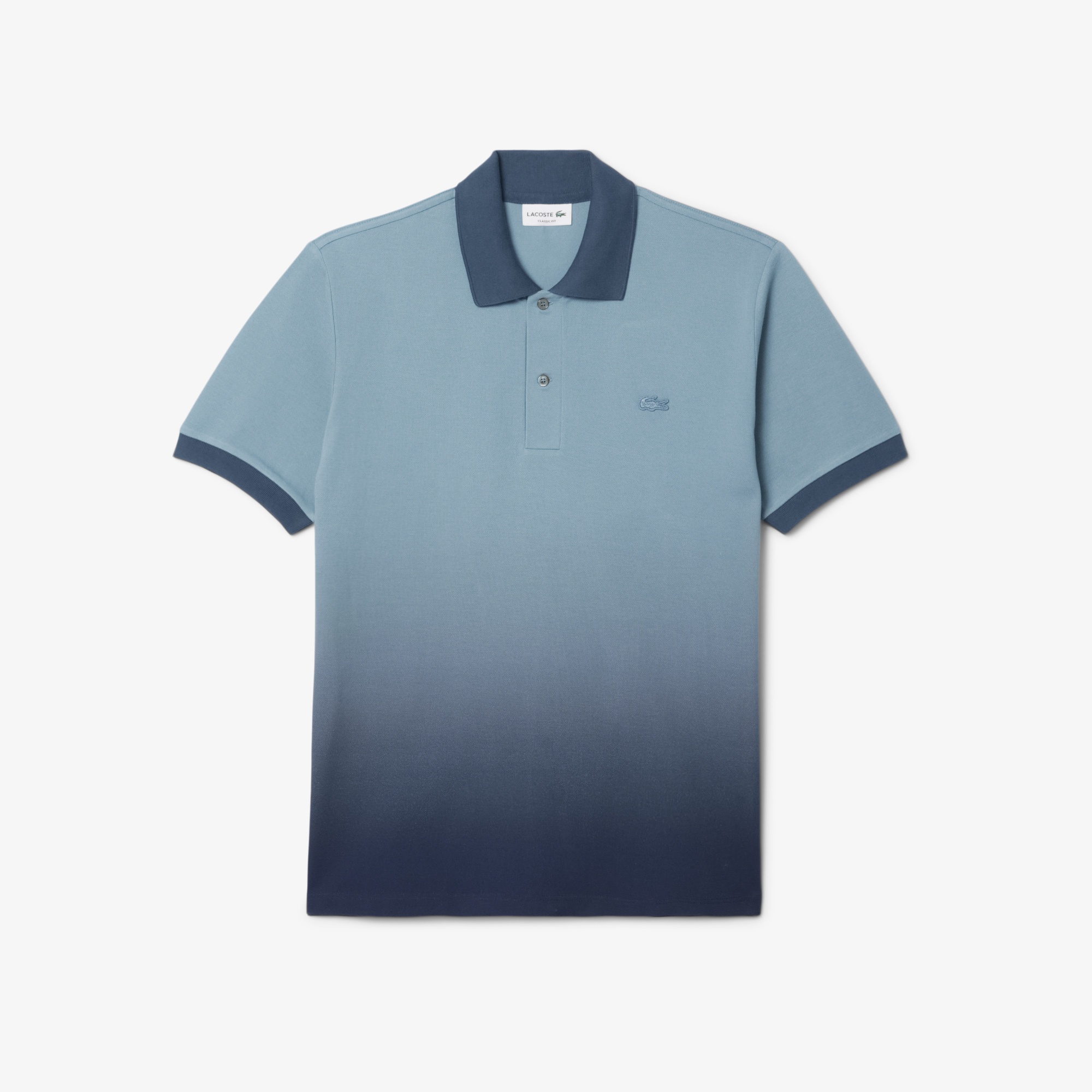 Lacoste Erkek Classic Fit Renk Bloklu Lacivert Polo