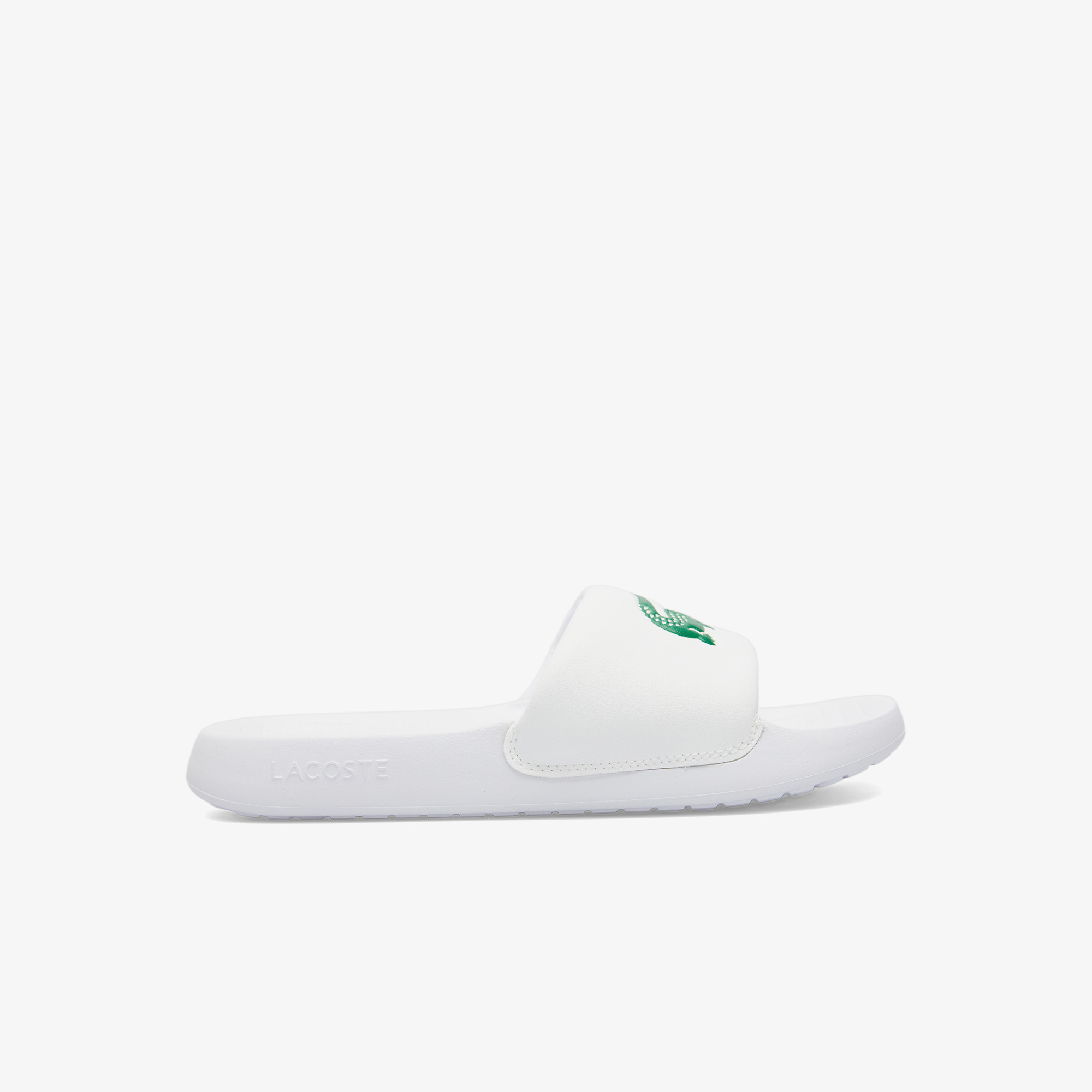 Lacoste Beyaz Lacoste Serve Slide Erkek Terlik