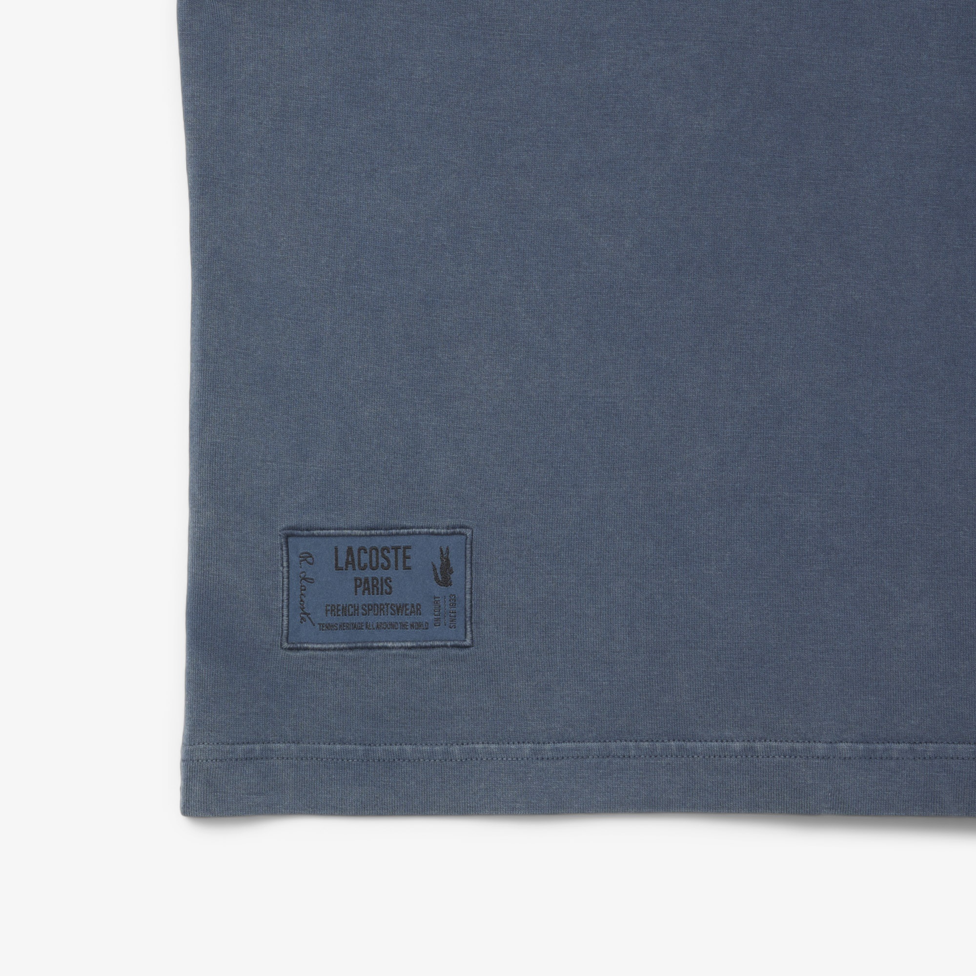 Lacoste Erkek Regular Fit Bisiklet Yaka Lacivert T-Shirt