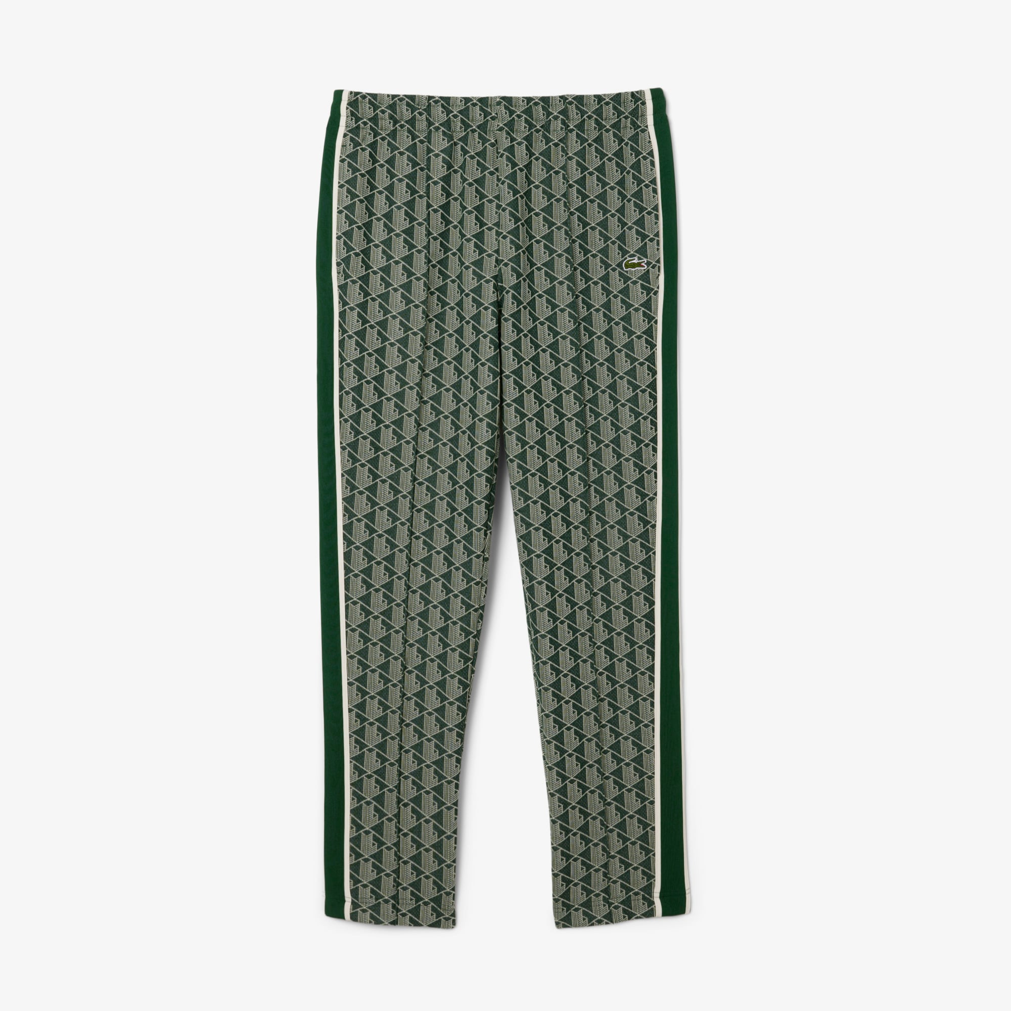 Lacoste Paris Erkek Regular Fit Monogram Yeşil Eşofman Altı görsel 5
