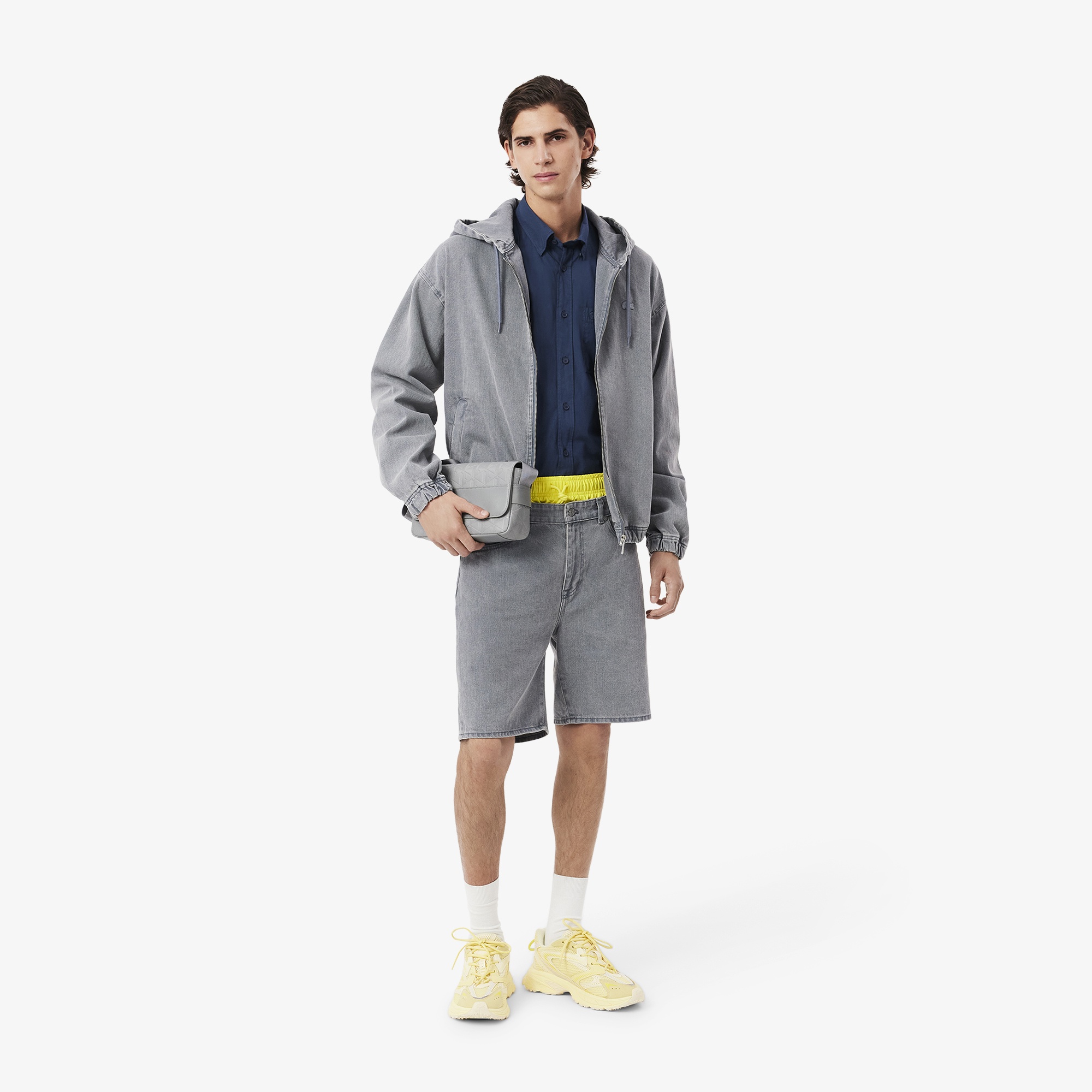 Lacoste Erkek Relaxed Fit Mavi Gömlek