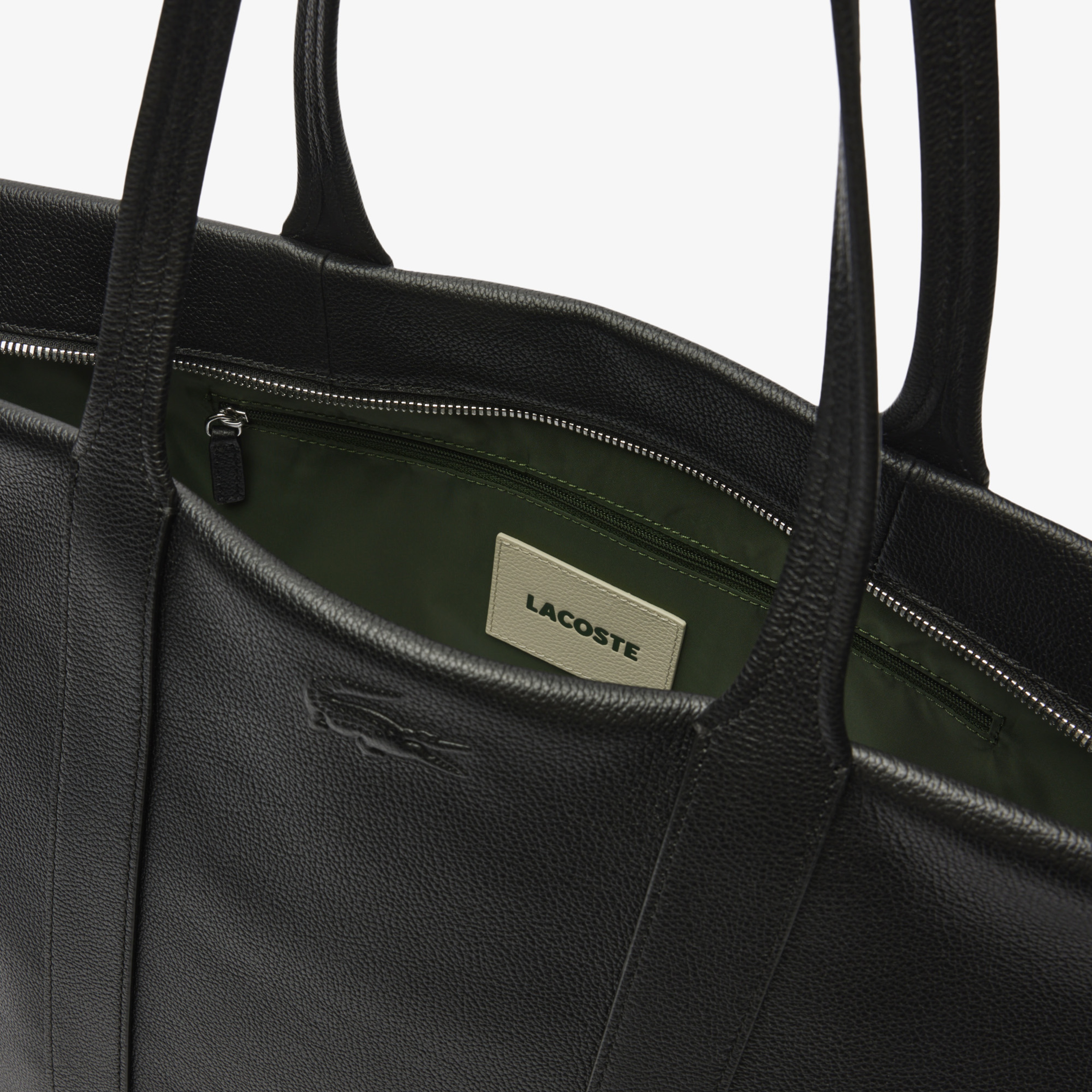 City Court Kadın Deri Siyah Alışveriş Çantası