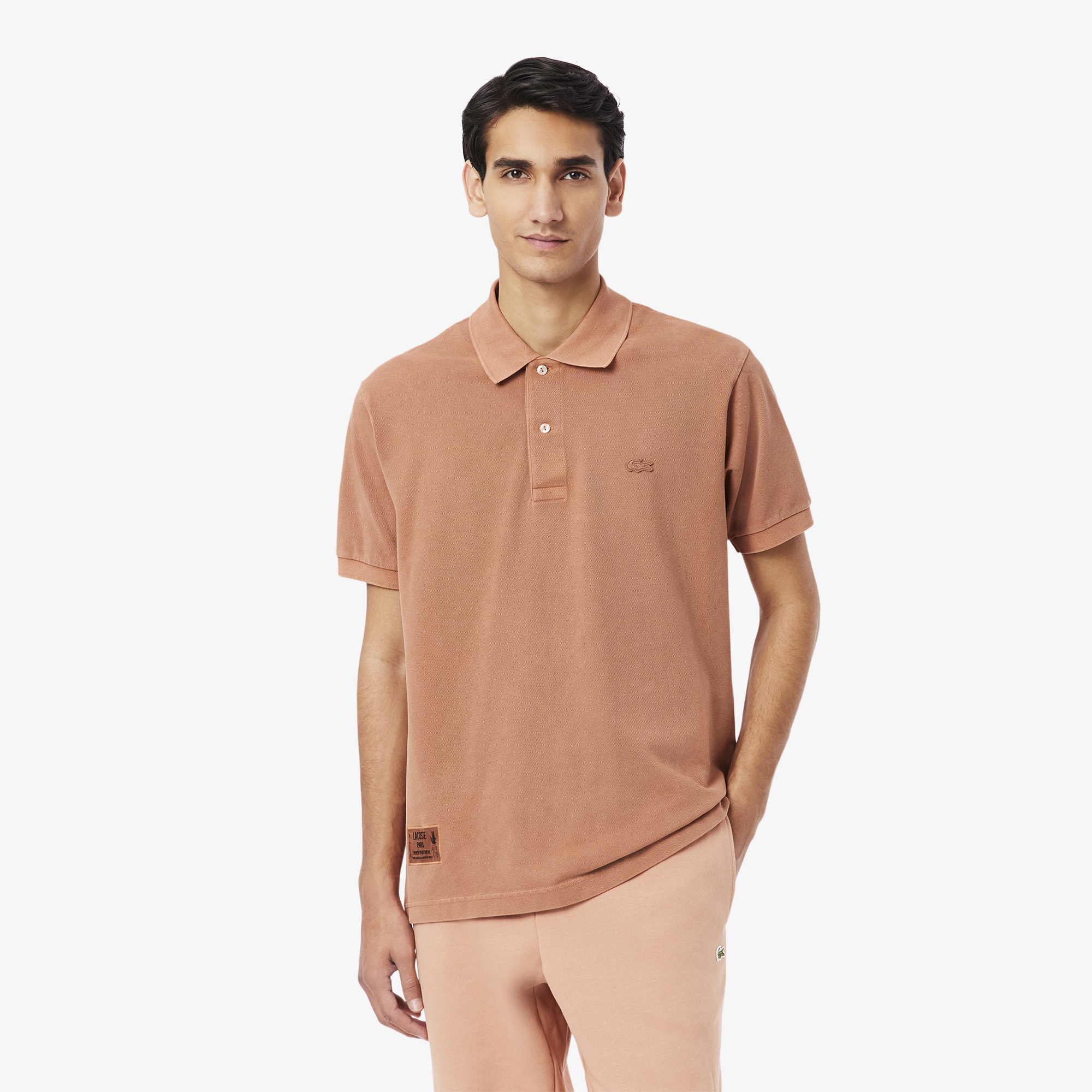 Lacoste L.12.12 Erkek Classic Fit Kahverengi Polo