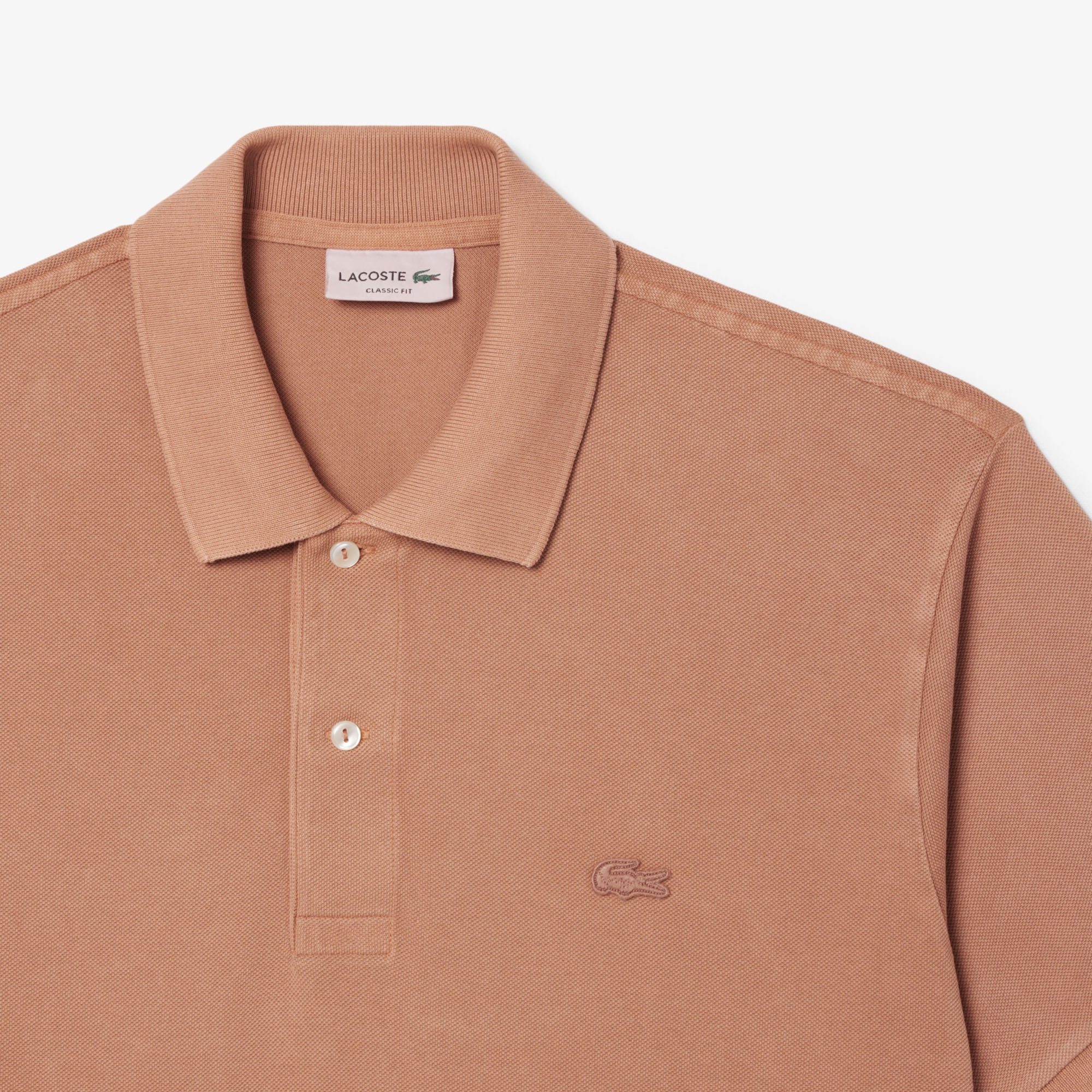 Lacoste L.12.12 Erkek Classic Fit Kahverengi Polo