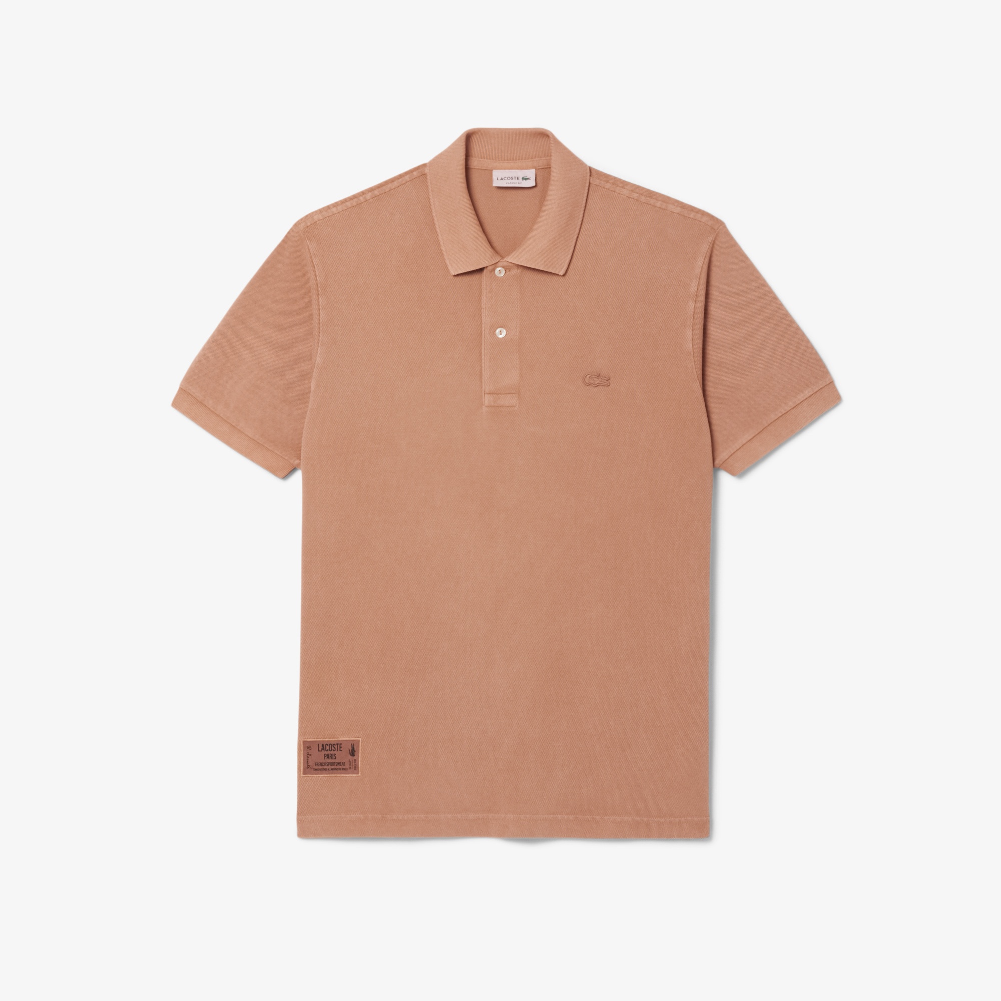 Lacoste L.12.12 Erkek Classic Fit Kahverengi Polo