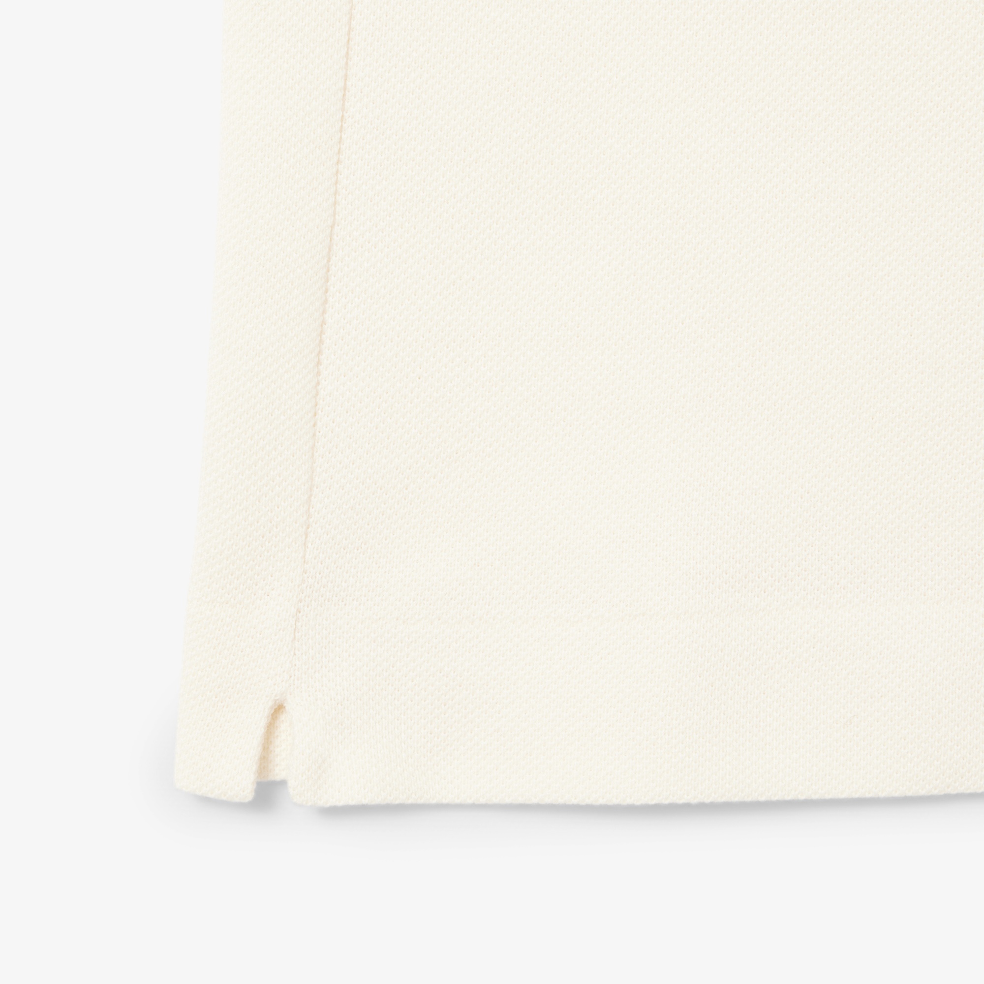 Lacoste Erkek Classic Fit Çizgili Krem Polo