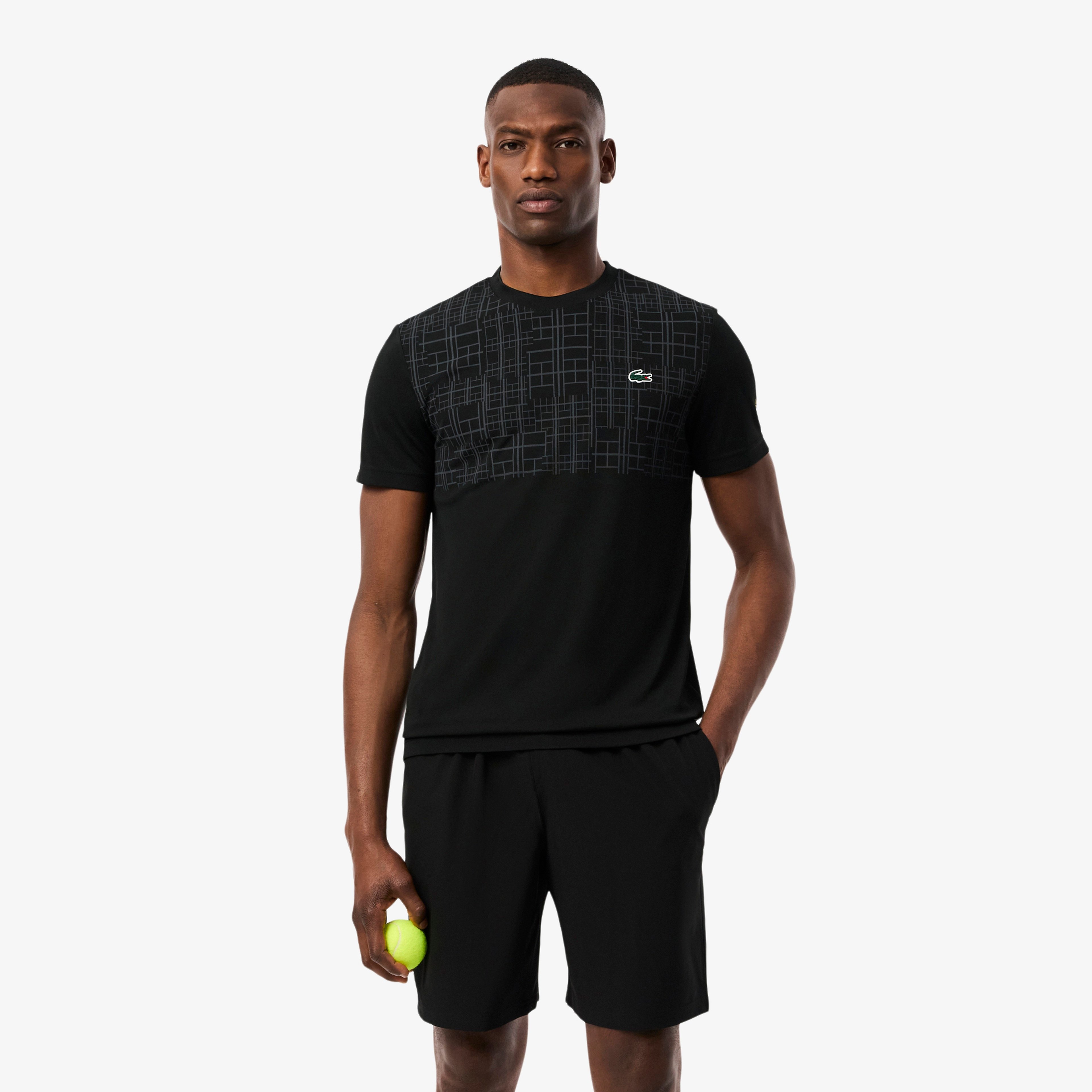 Tennis x Novak Djokovic Erkek Regular Fit Siyah Şort