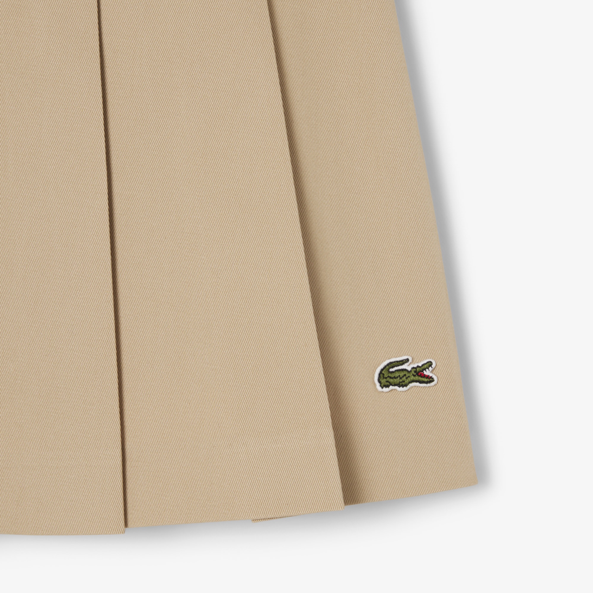 Kadın Flare Fit Bej Etek