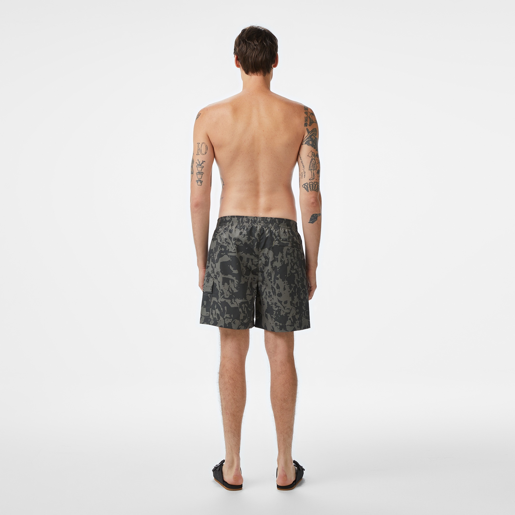 Lacoste Erkek Regular Fit Desenli Haki Mayo