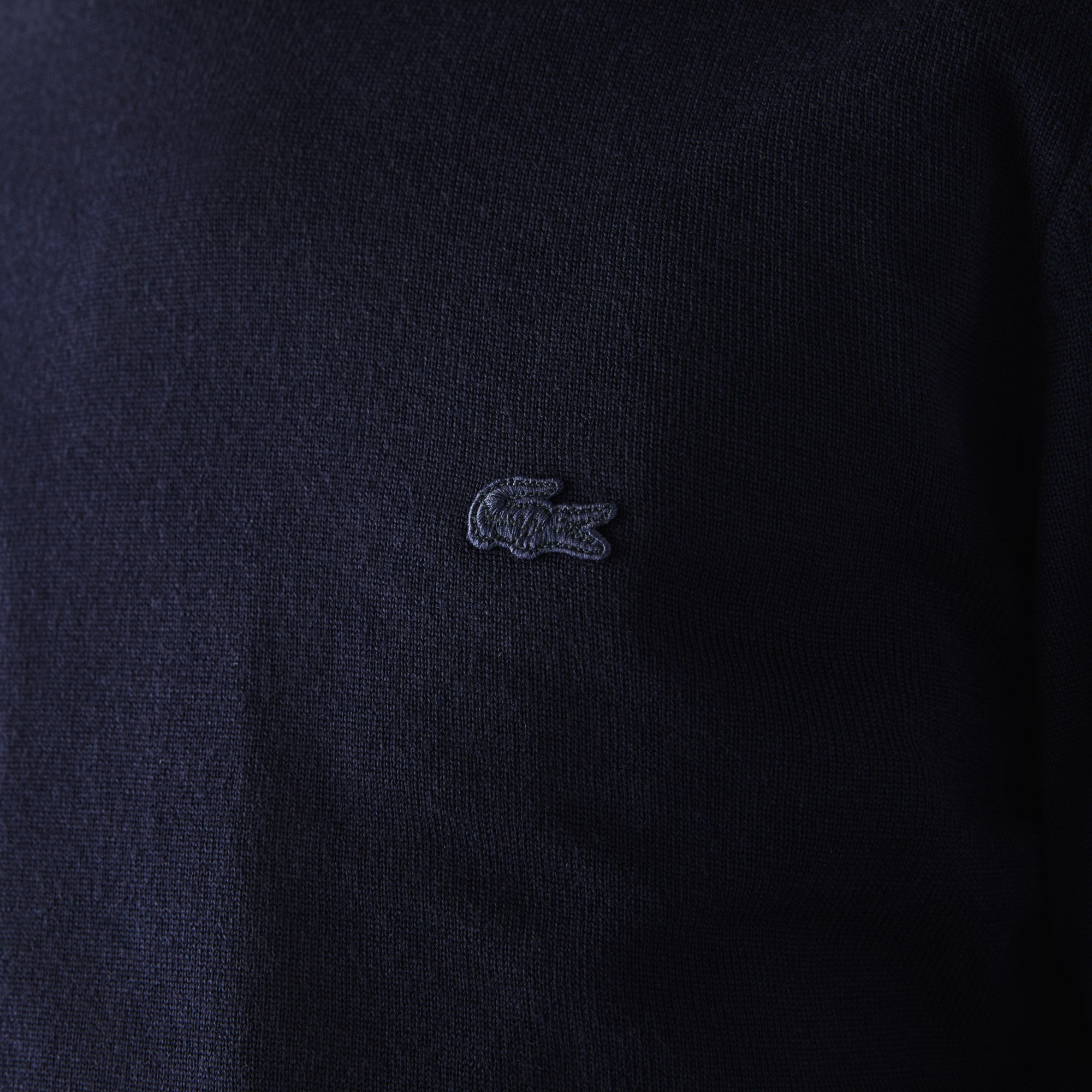 Lacoste Merino Wool Crew Neck Sweater