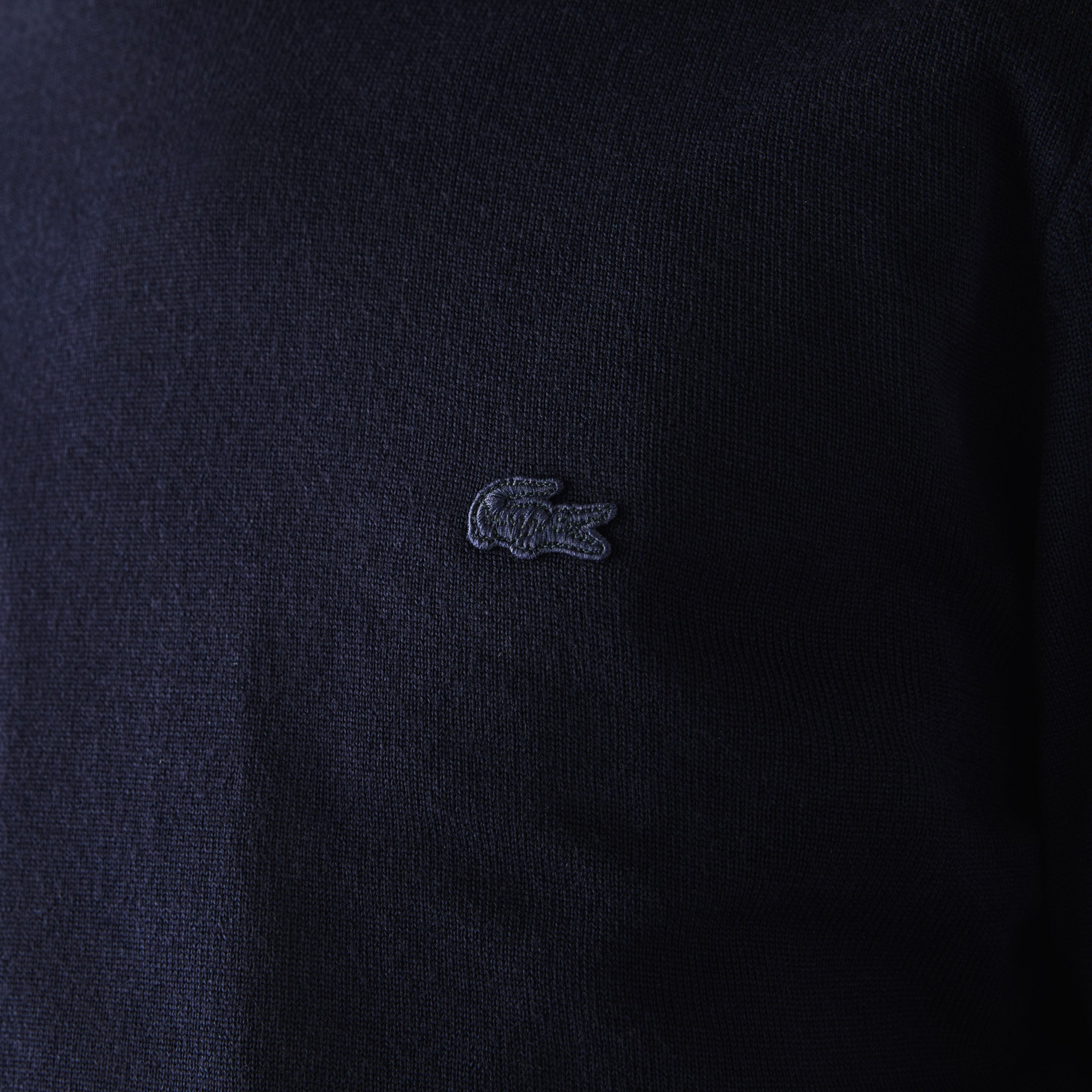 Lacoste Merino Wool Crew Neck Sweater