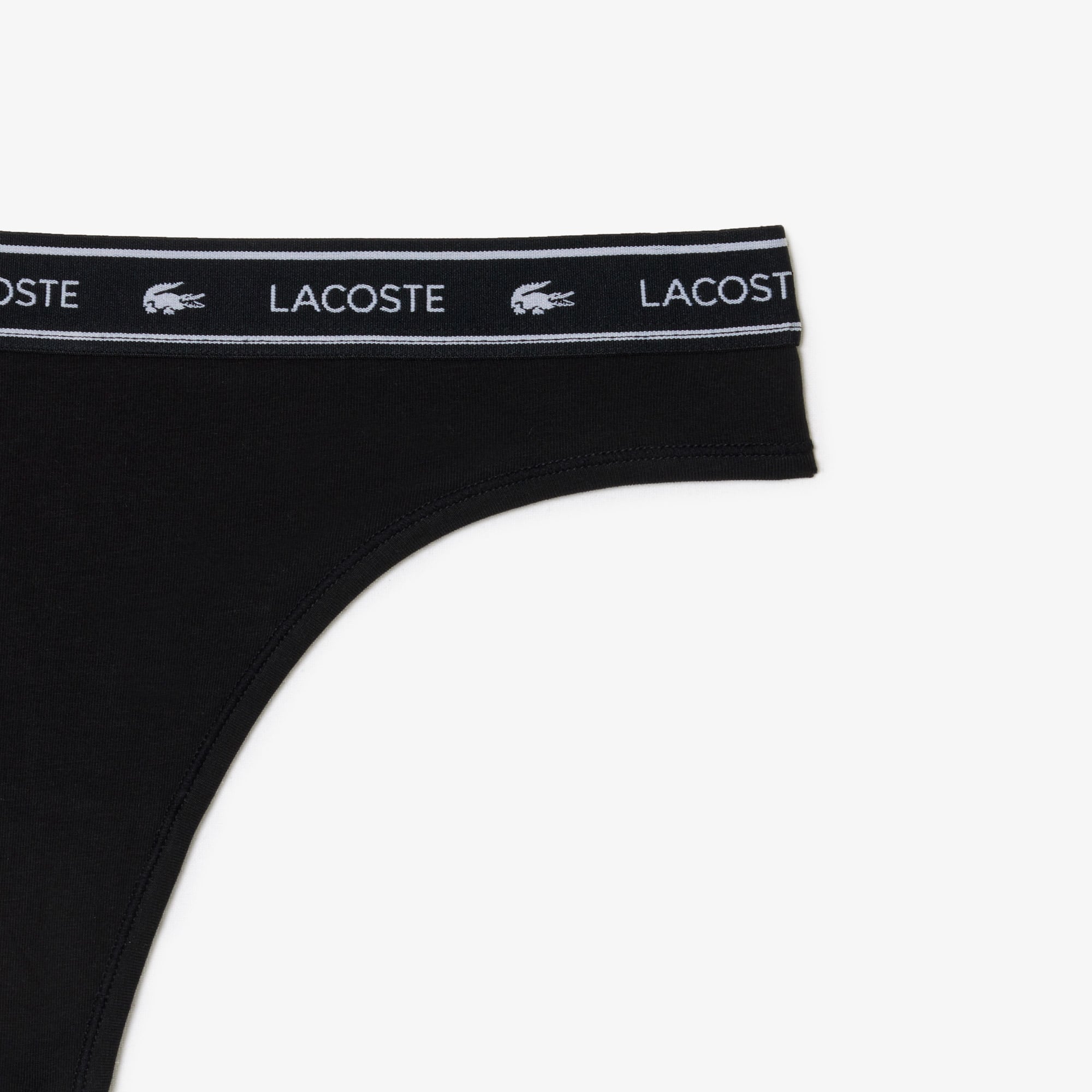 Lacoste Kadın Siyah Külot görsel 6