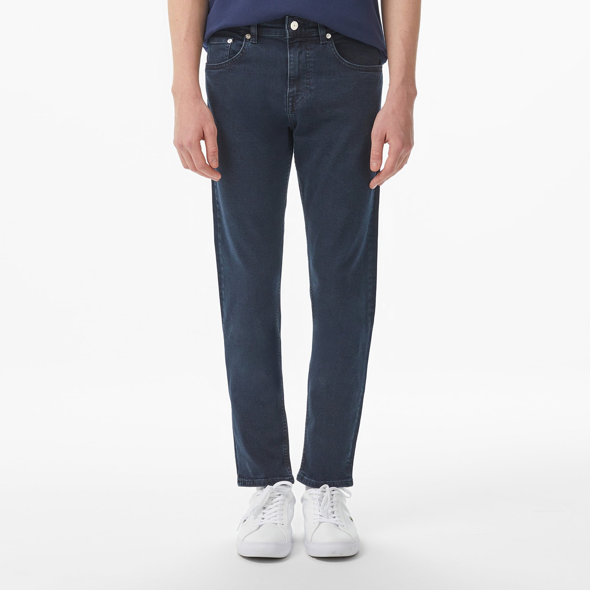 Erkek Slim Fit Mavi Jean Pantolon